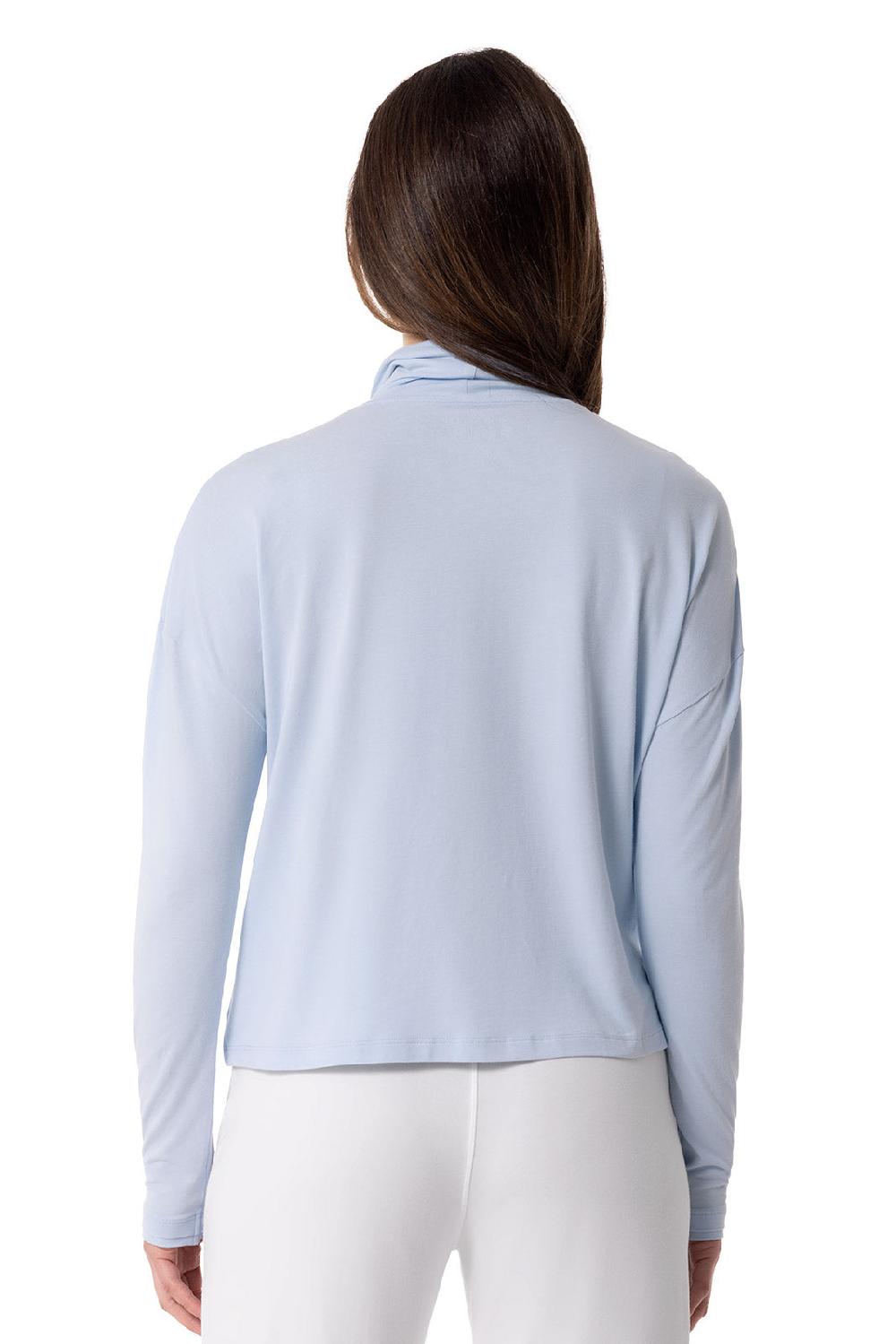 Coolibar Women's Solana Mock Neck Pullover | Skyride