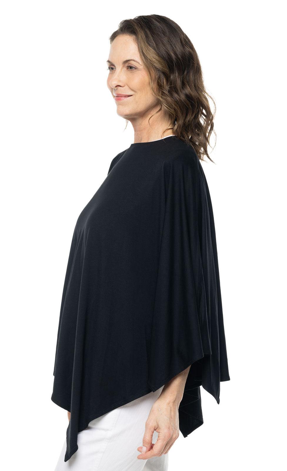 Coolibar Women's Tama Poncho | Black