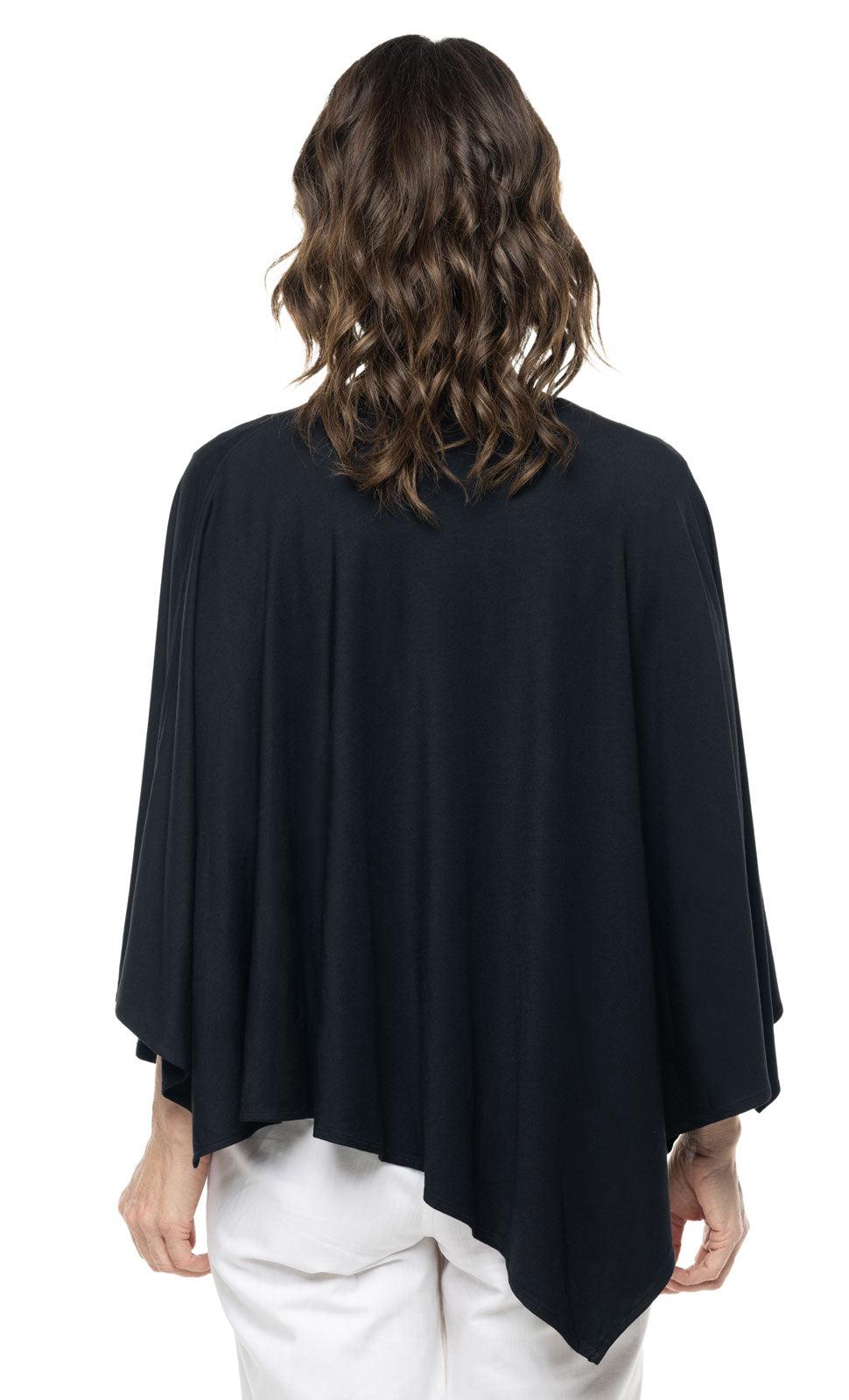 Coolibar Women's Tama Poncho | Black