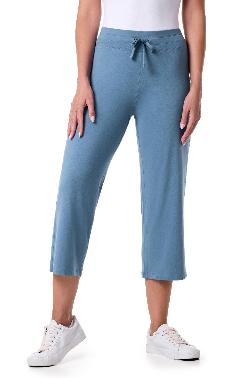 Coolibar Women's Windley Beach Capris | Blue Dusk