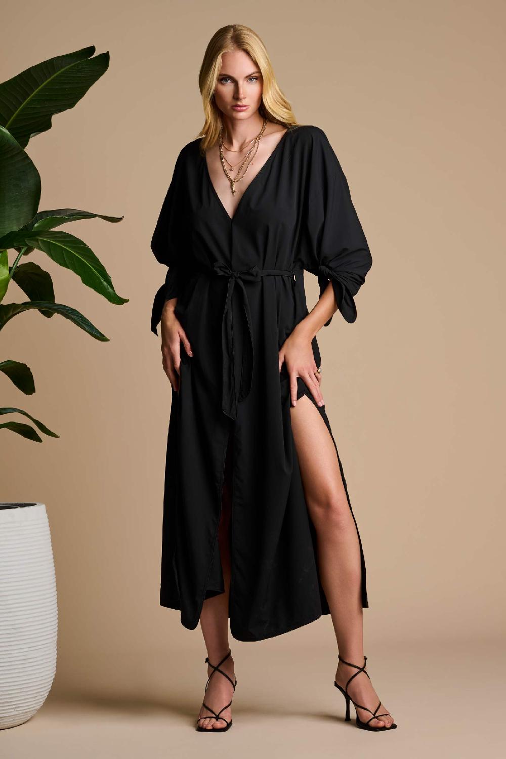 Coolibar Wynwood Maxi Dress | Black