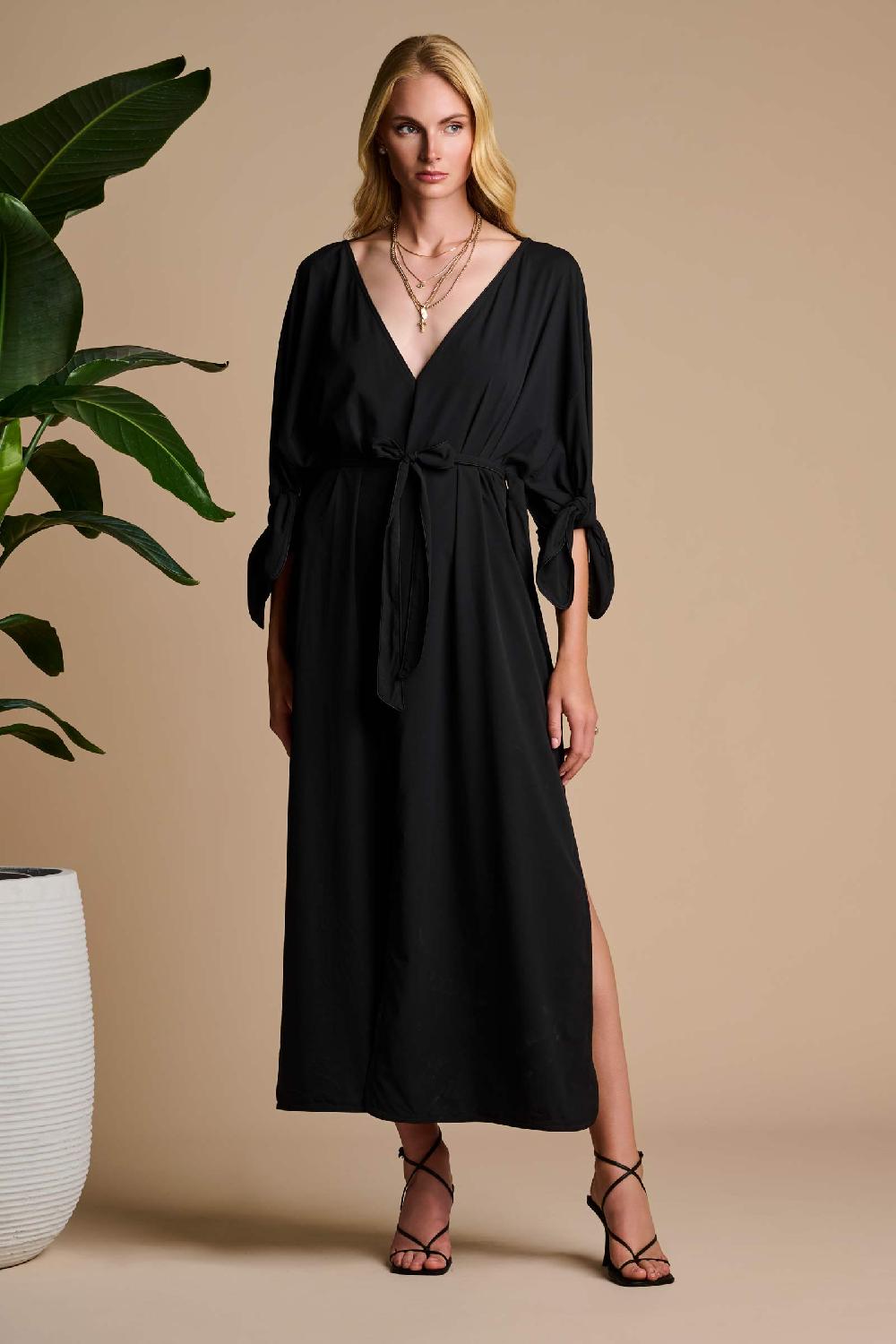 coolibar Wynwood Maxi Dress | Black