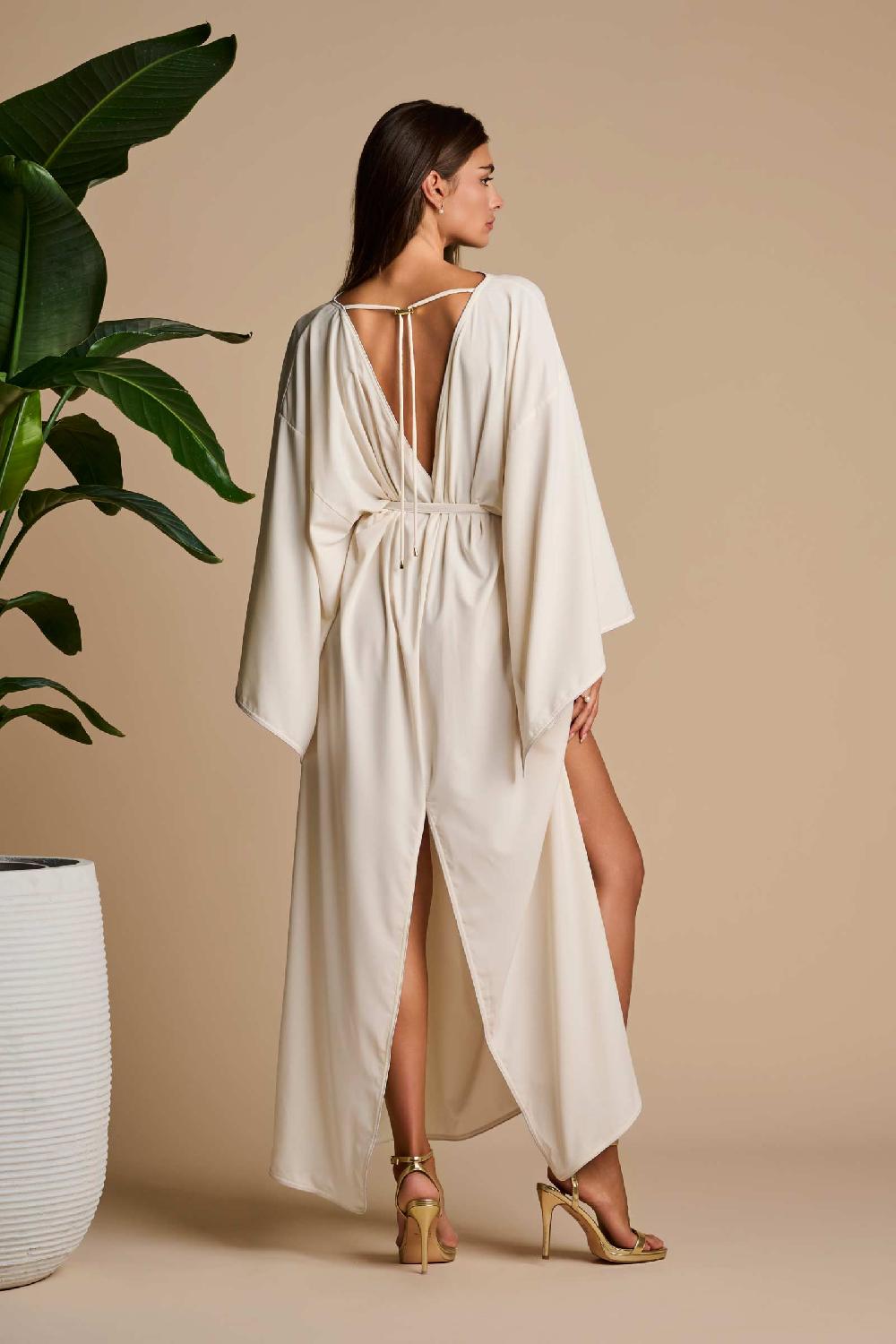 Coolibar Wynwood Maxi Dress | Vanilla
