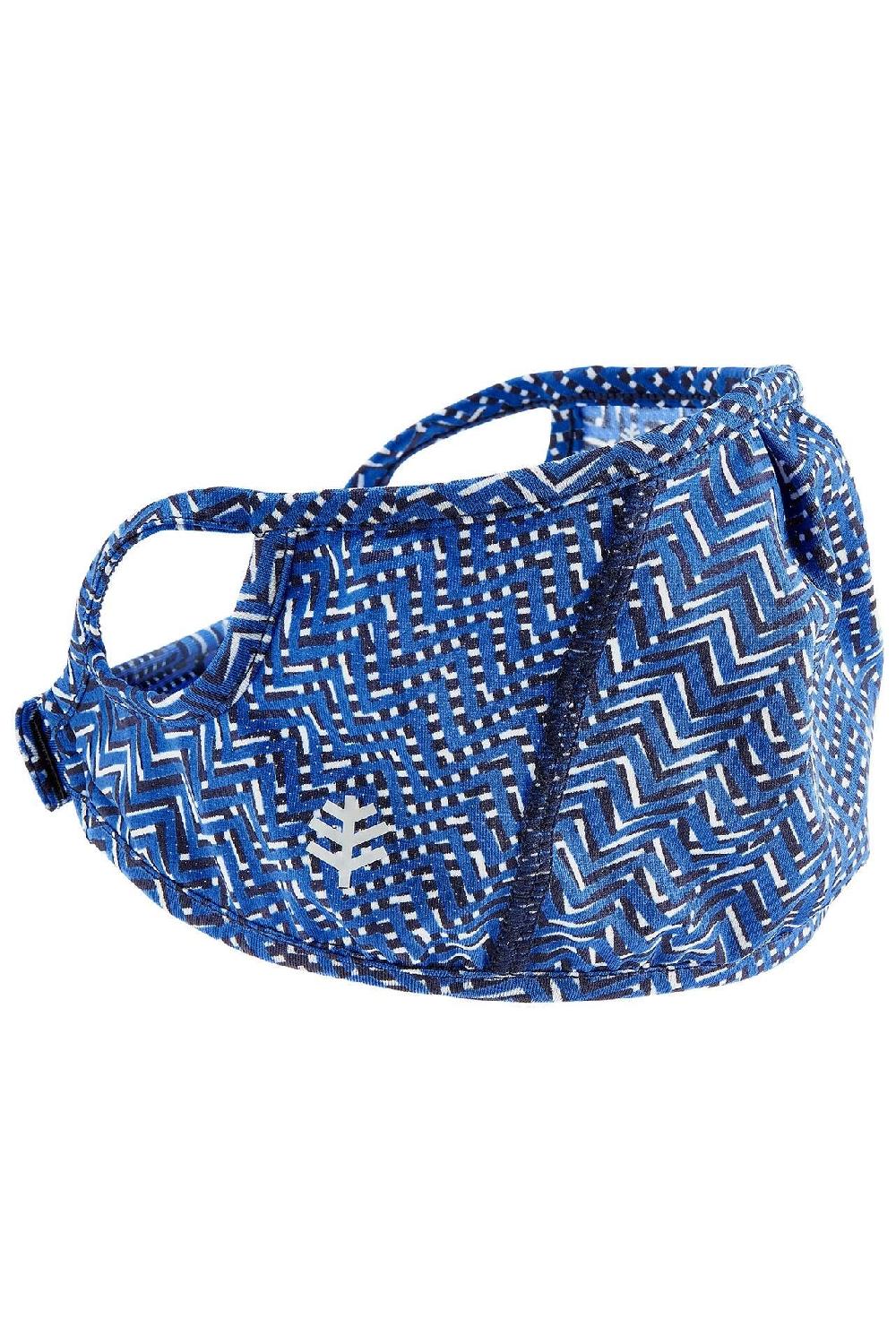 coolibar Kid's Blackburn Face Mask | Cancun Dynamic Geo