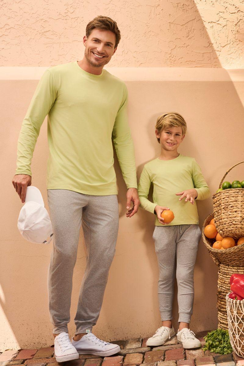 Coolibar Kid's Coco Plum Everday Long Sleeve T-Shirt | Seedling