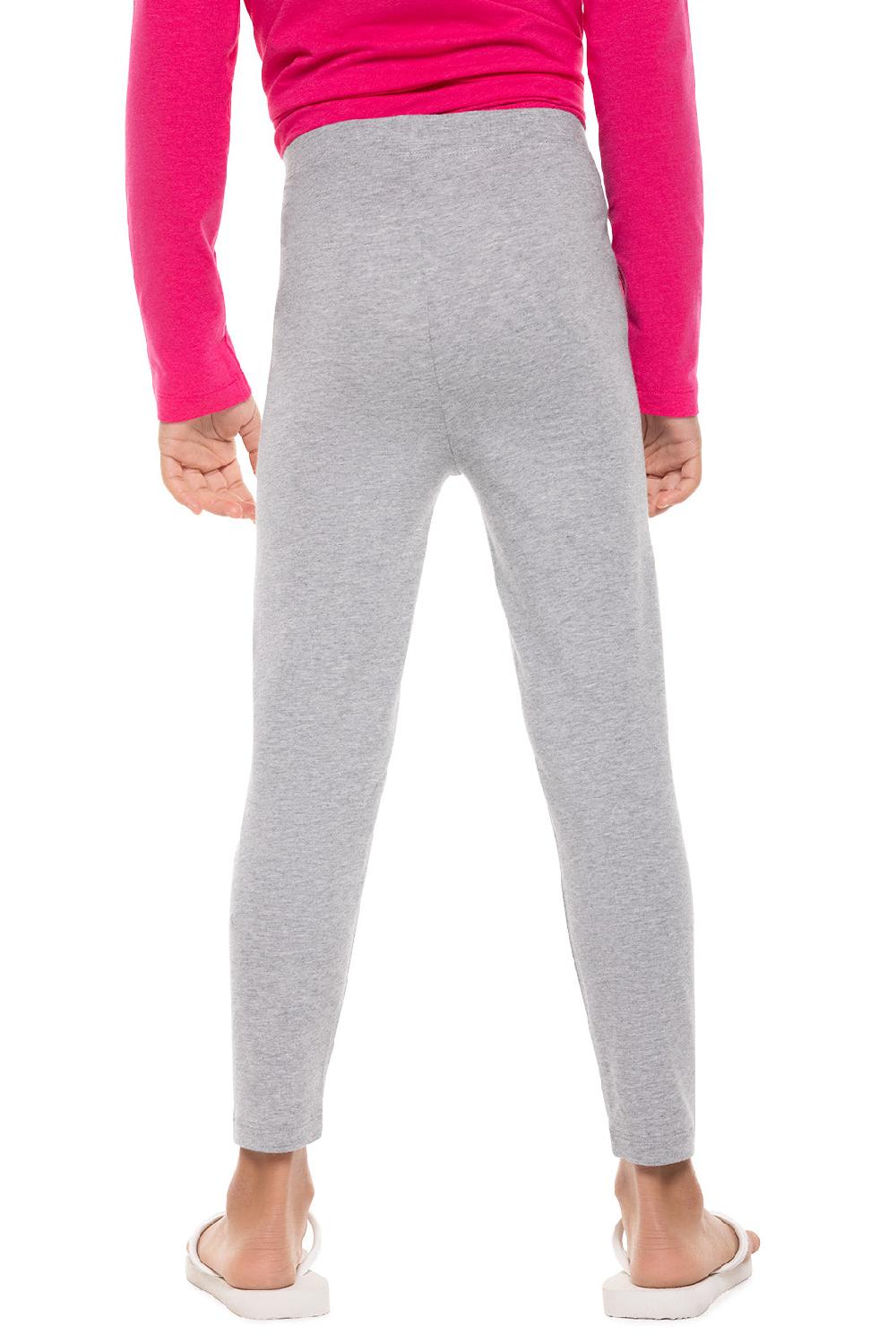 Coolibar Kid's Monterey Summer Leggings | Grey Heather