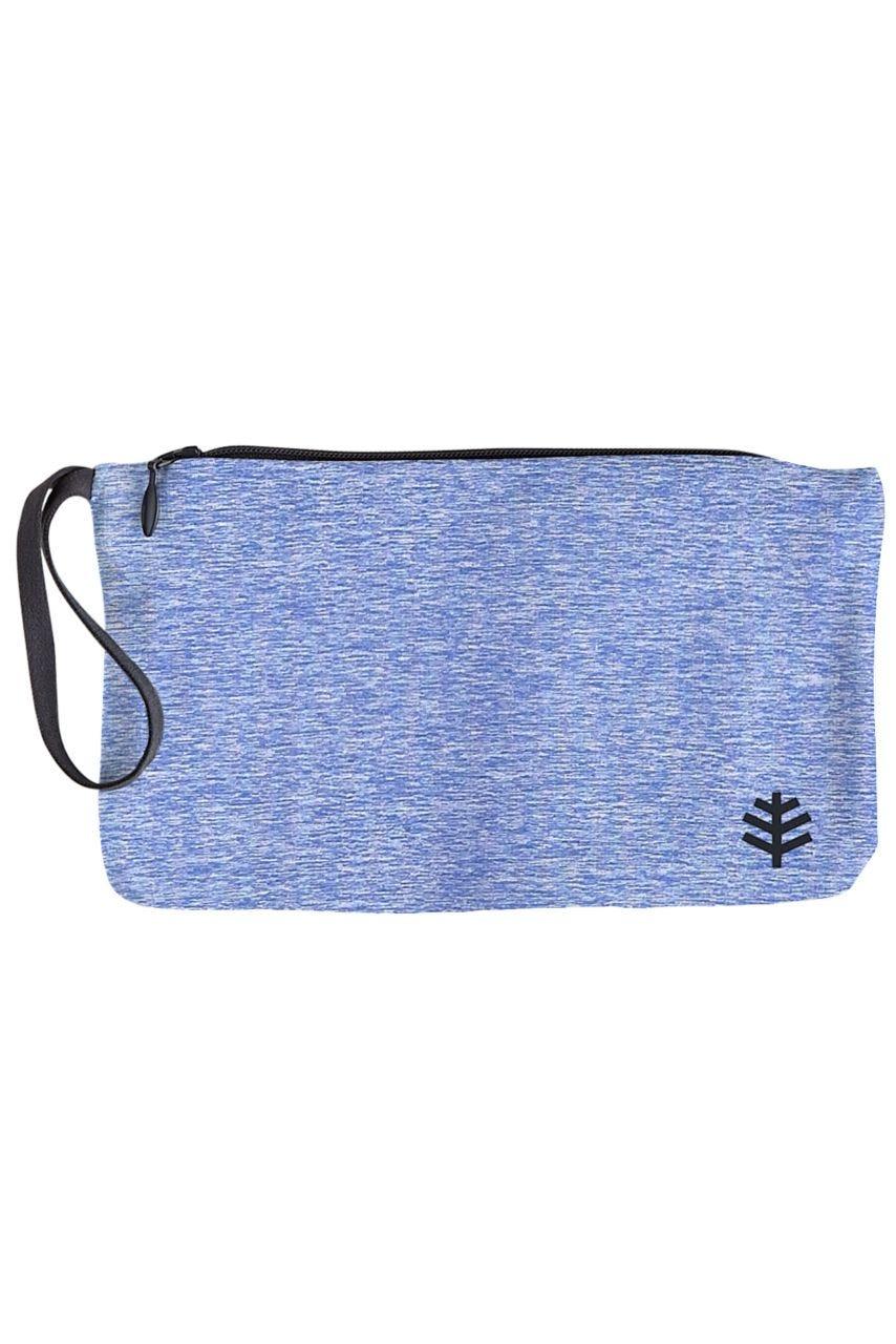 Coolibar Kid's Virasana Performance Gaiter | Aura Blue Heather