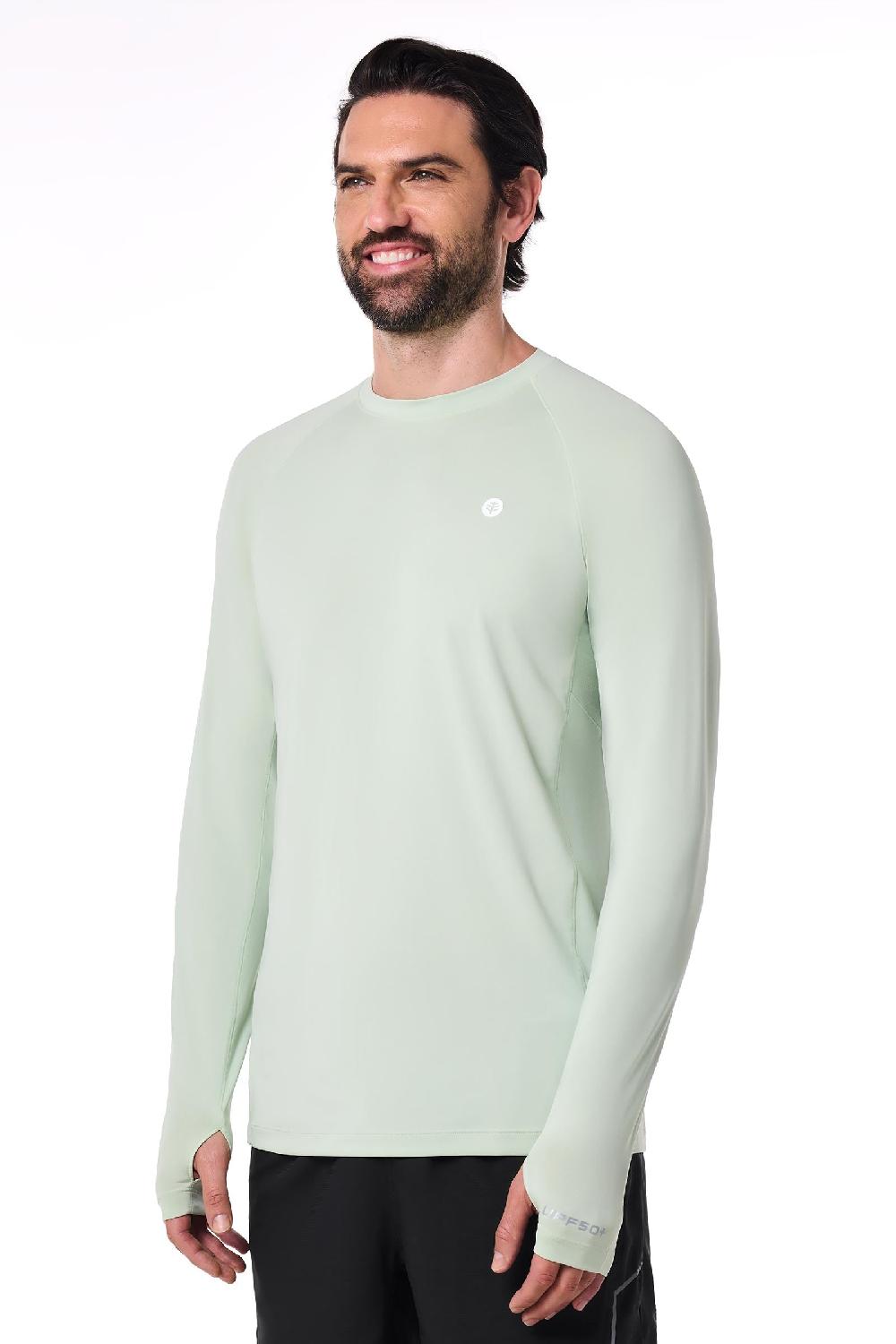 Coolibar Men's Agility Long Sleeve Performance T-Shirt | Seedling