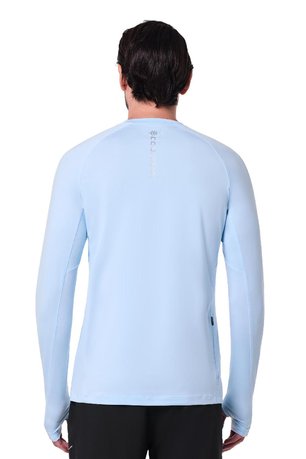 Coolibar Men's Agility Long Sleeve Performance T-Shirt | Skyride
