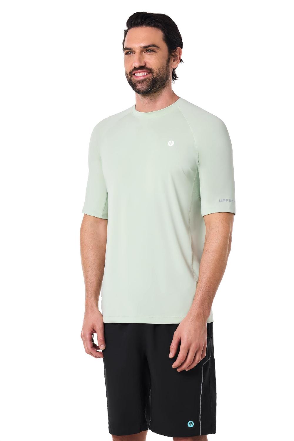 Coolibar Men's Agility Short Sleeve Performance T-Shirt | Seedling