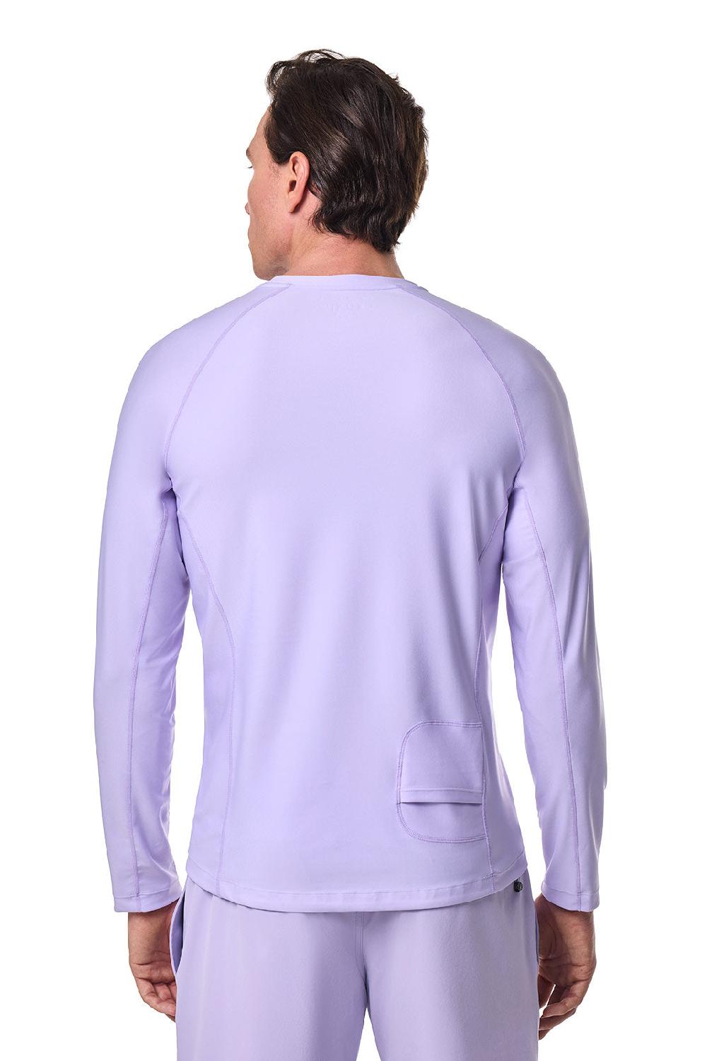 Coolibar Men's Hightide Long Sleeve Swim Shirt | Lavendula