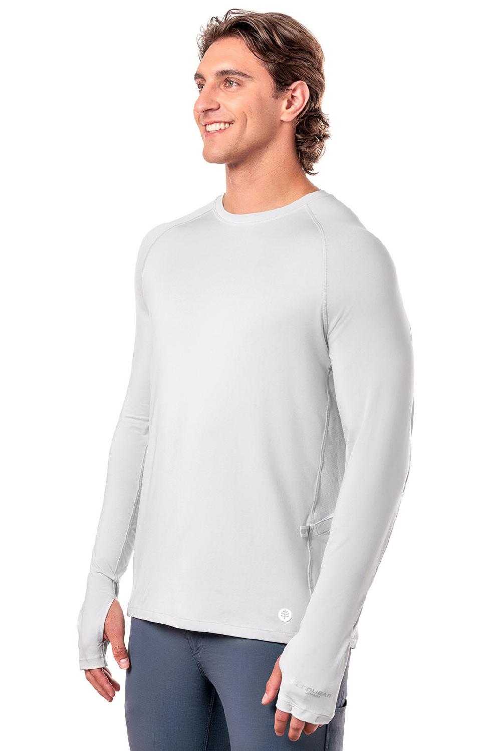 Coolibar Men's Lighthouse Point Boat Tee | Sleek Grey