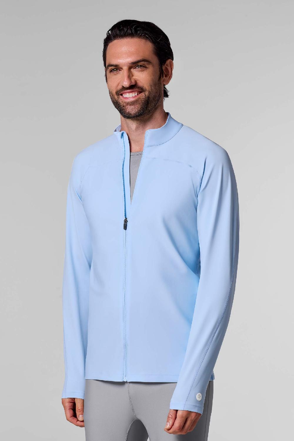 coolibar Men's Menorca Long Sleeve Water Jacket | Skyride