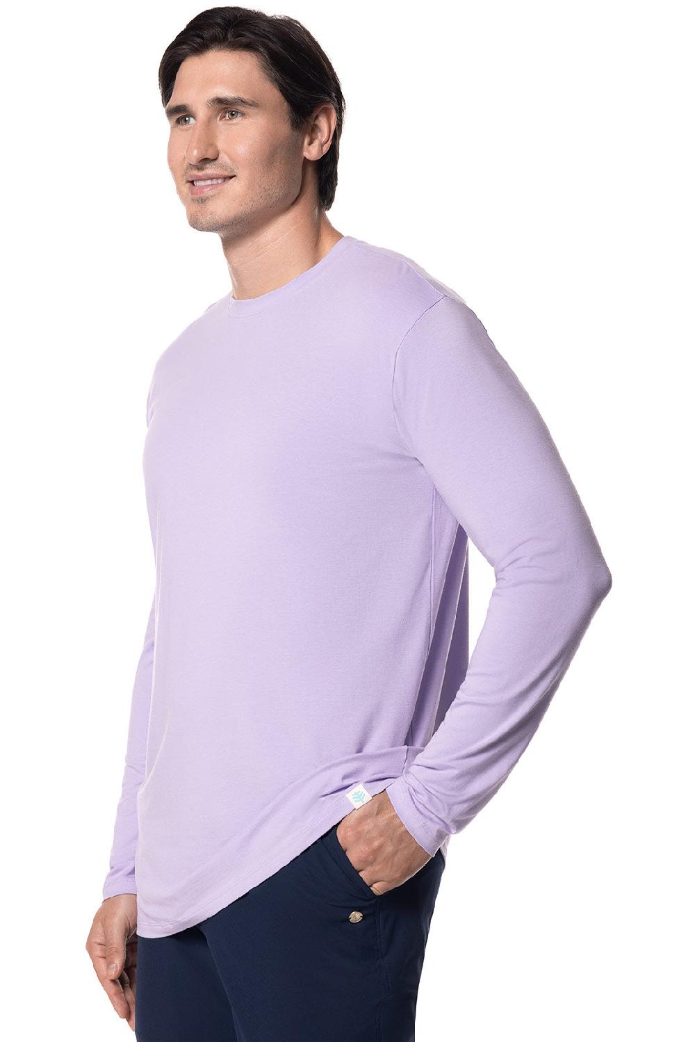 Coolibar Men's Morada Everyday Long Sleeve T-Shirt | Lavendula
