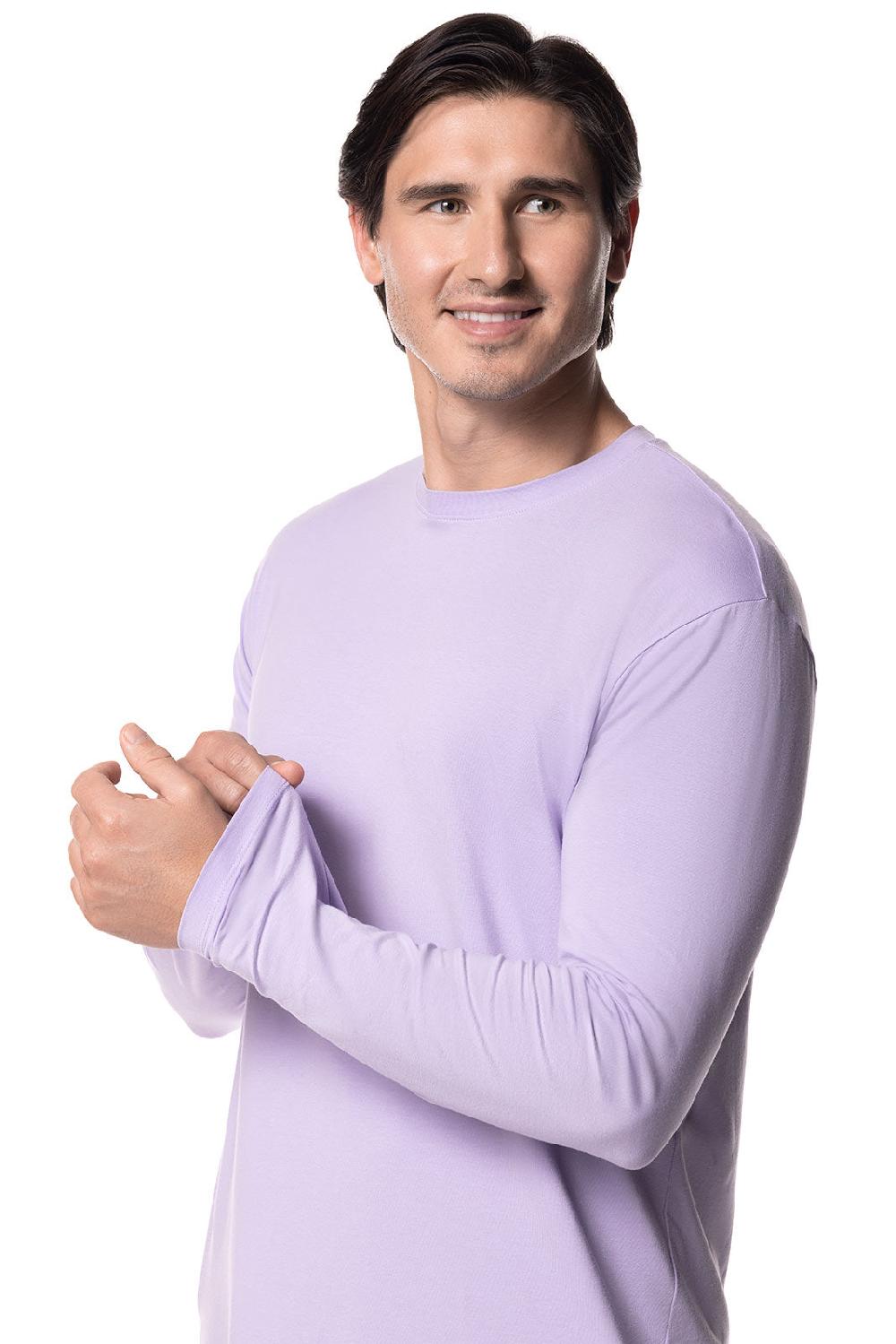 Coolibar Men's Morada Everyday Long Sleeve T-Shirt | Lavendula