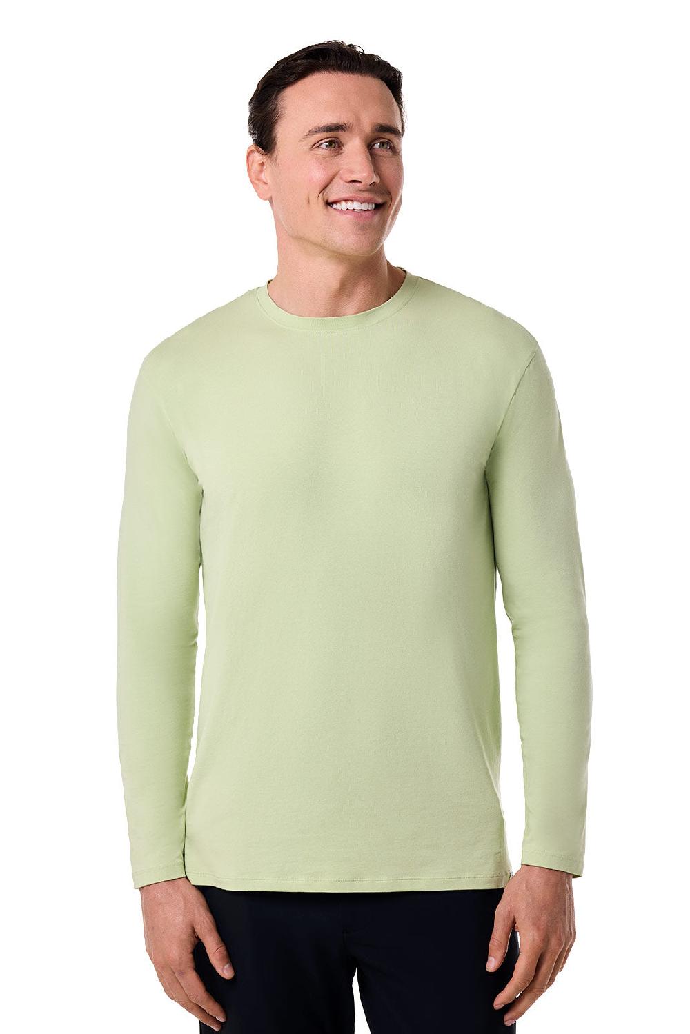 Coolibar Men's Morada Everyday Long Sleeve T-Shirt | Seedling