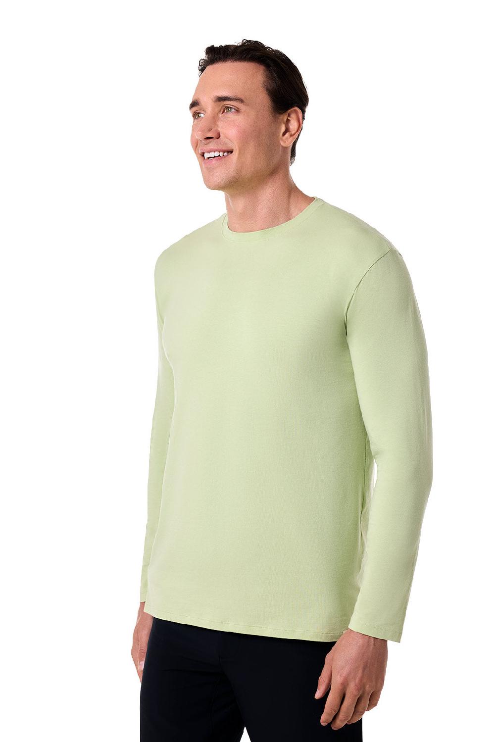 Coolibar Men's Morada Everyday Long Sleeve T-Shirt | Seedling