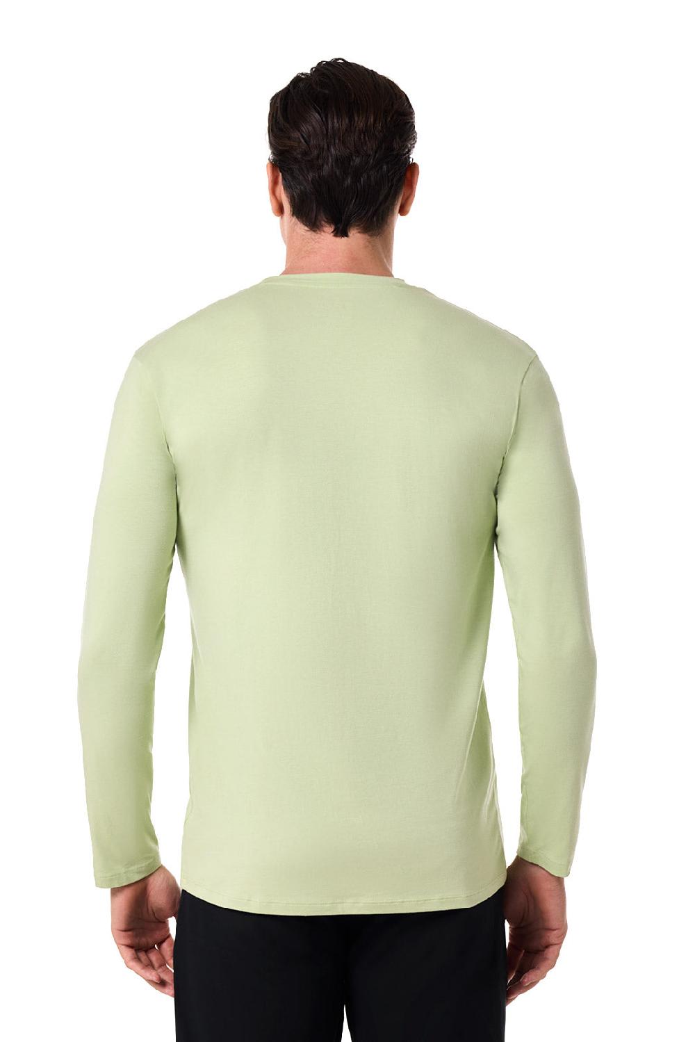 Coolibar Men's Morada Everyday Long Sleeve T-Shirt | Seedling