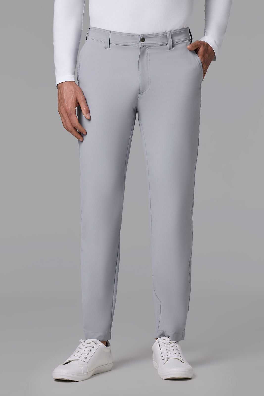 coolibar Men's South Pointe Summer Casual Pants | Slate