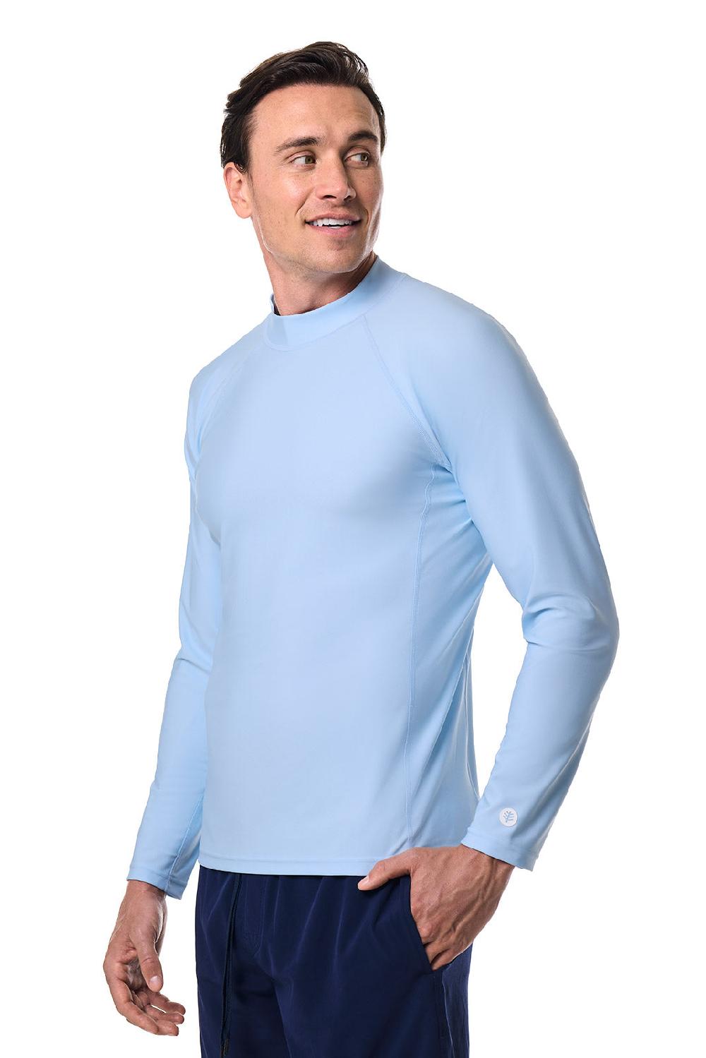 Coolibar Men's Tulum Long Sleeve Surf Rash Guard | Skyride
