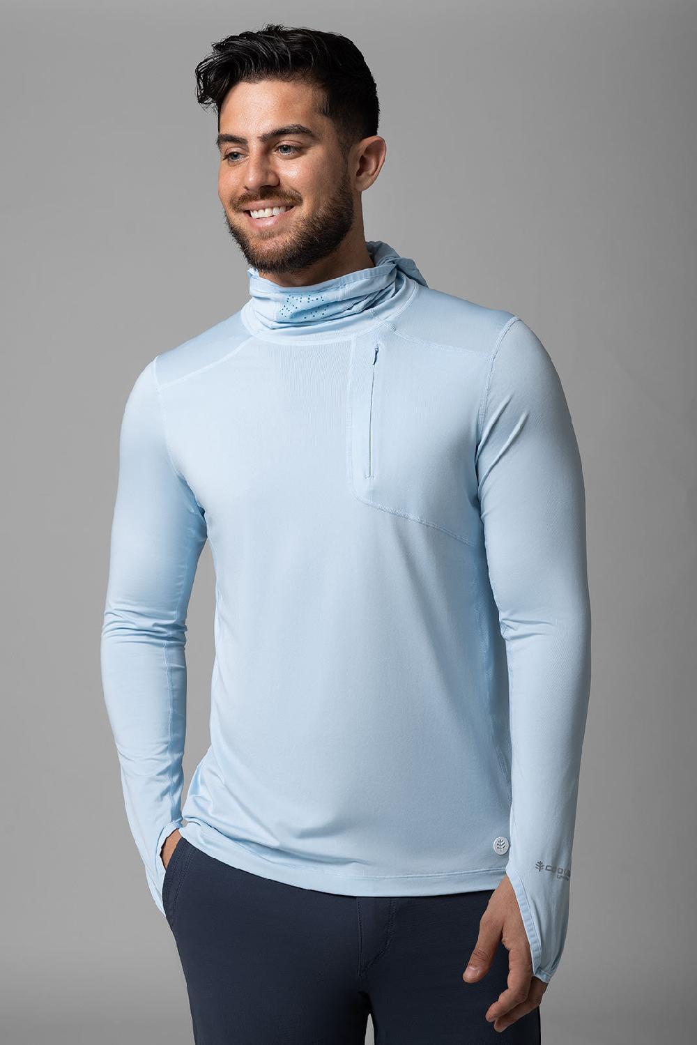 Coolibar Men's Vented Andros Fishing Hoodie | Skyride