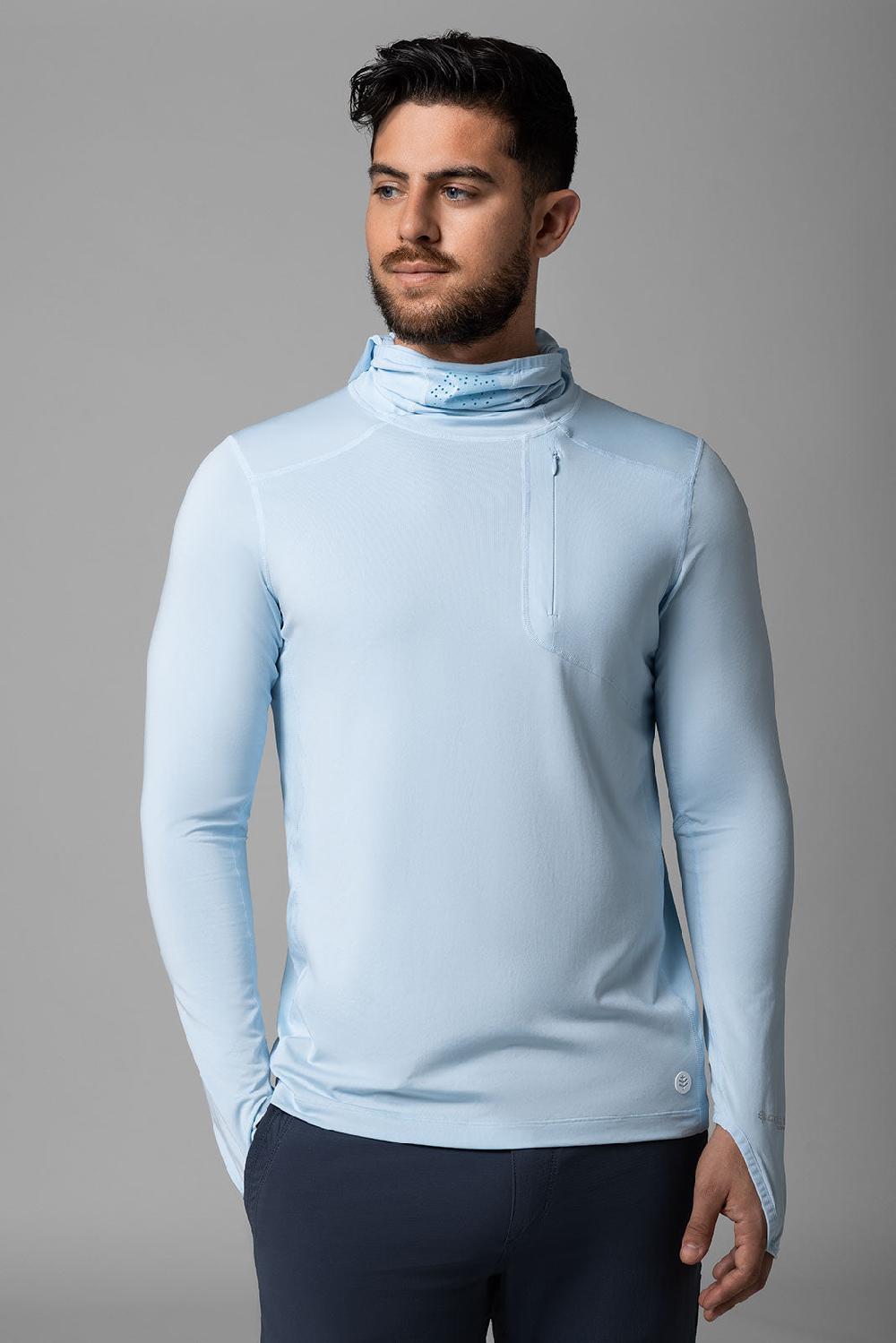 coolibar Men's Vented Andros Fishing Hoodie | Skyride