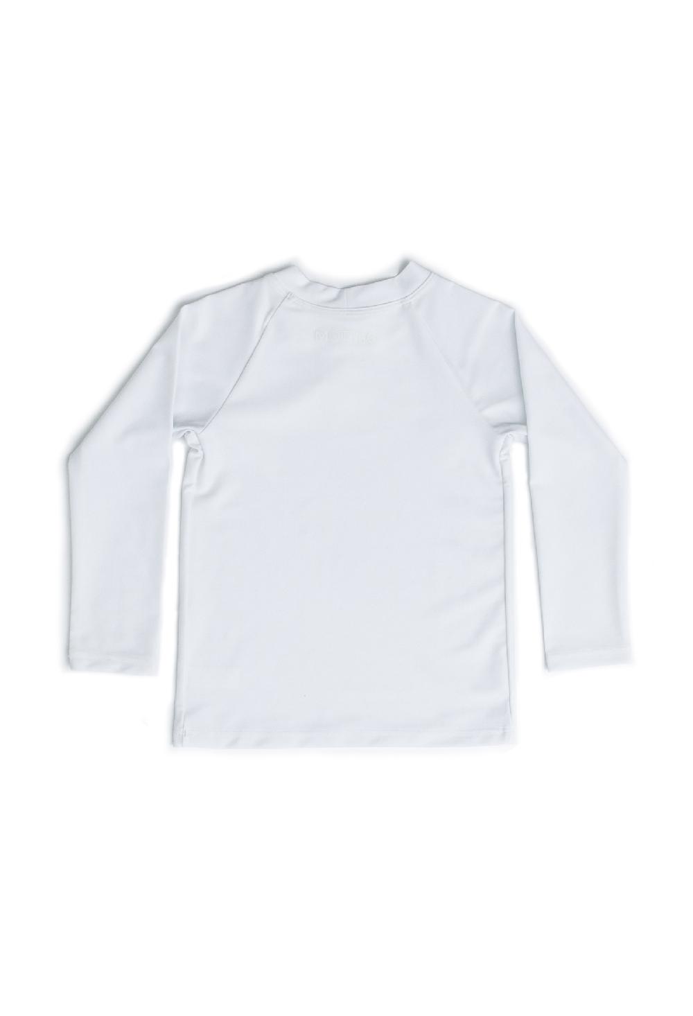 Coolibar Mini Blake - Kids Long Sleeve Rash Guard - White | White