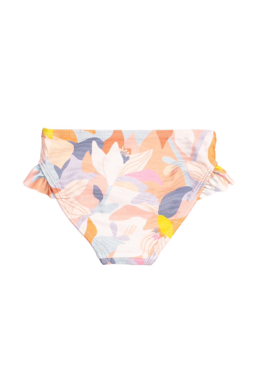 Coolibar Mini Gemma - Girls Ruffle Swim Bottom - Bleached Honeysuckle | Bleached Honeysuckle