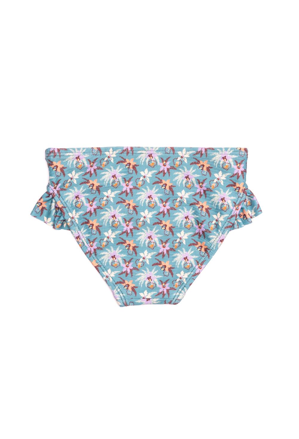 Coolibar Mini Gemma - Girls Ruffle Swim Bottom - Royal Orchid | Royal Orchid