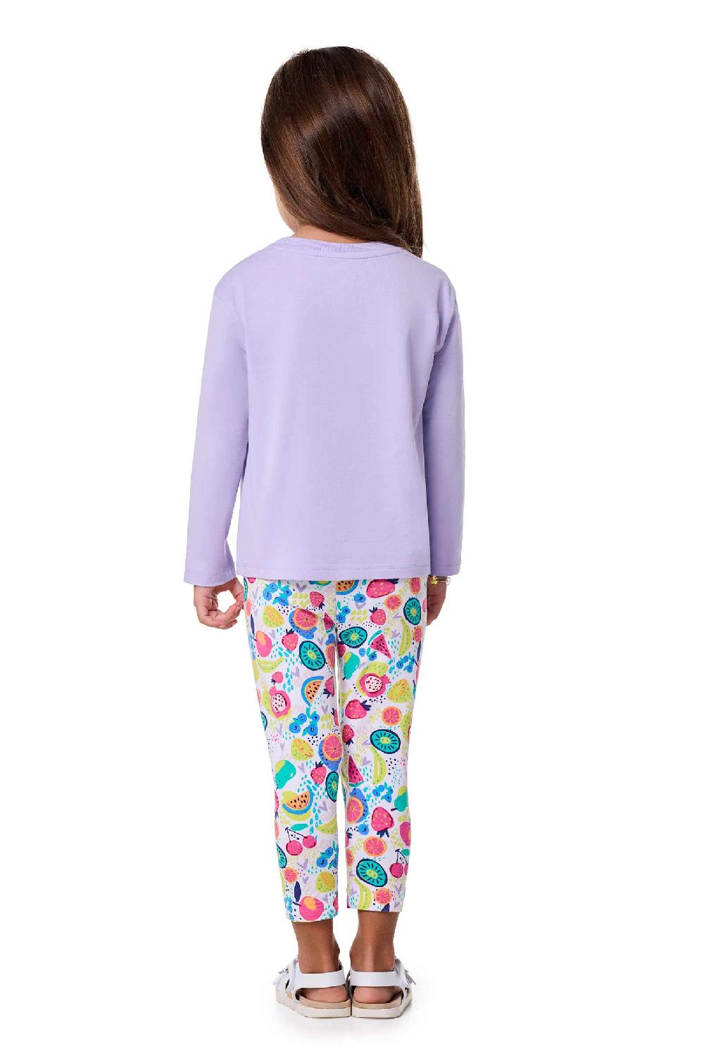 Coolibar Toddler Coco Plum Everyday Long Sleeve T-Shirt | Lavendula