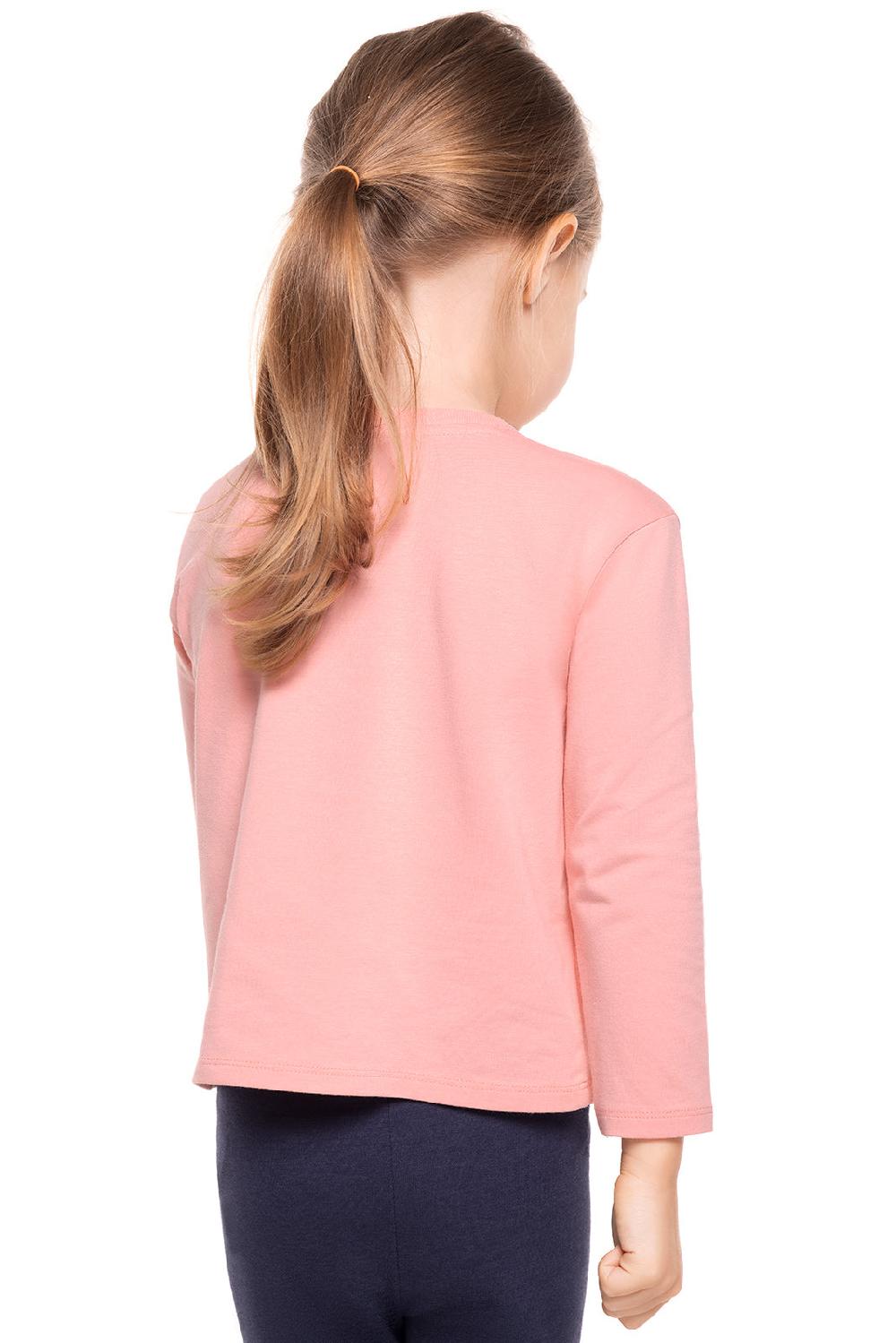 Coolibar Toddler Coco Plum Everyday Long Sleeve T-Shirt | Peachy Pink