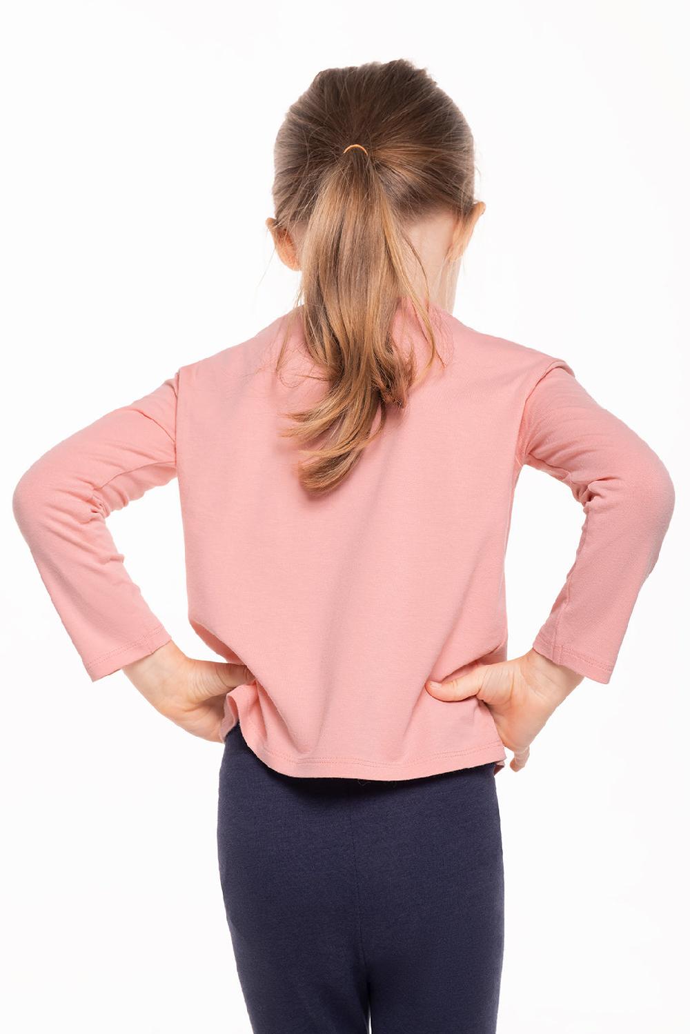 Coolibar Toddler Coco Plum Everyday Long Sleeve T-Shirt | Peachy Pink
