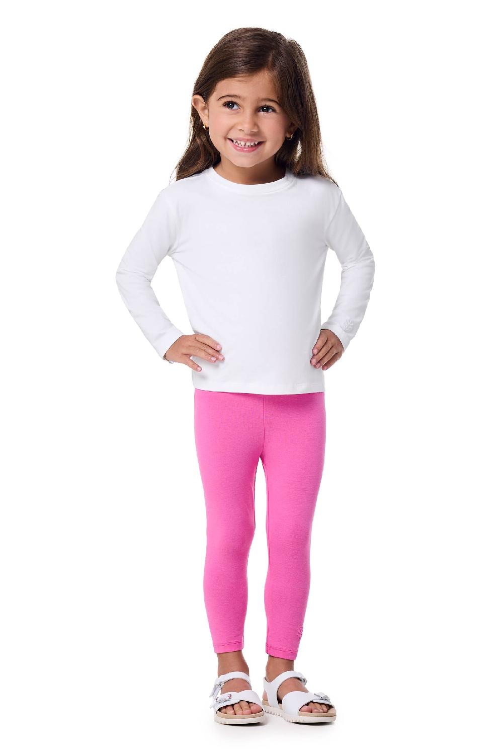 Coolibar Toddler Monterey Summer Leggings | Tulip Pink