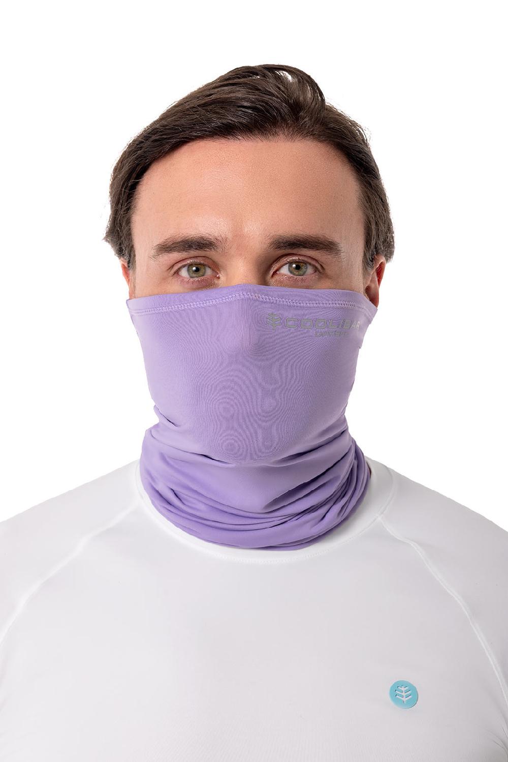 Coolibar Unisex Virasana Performance Sun Gaiter | Lavendula