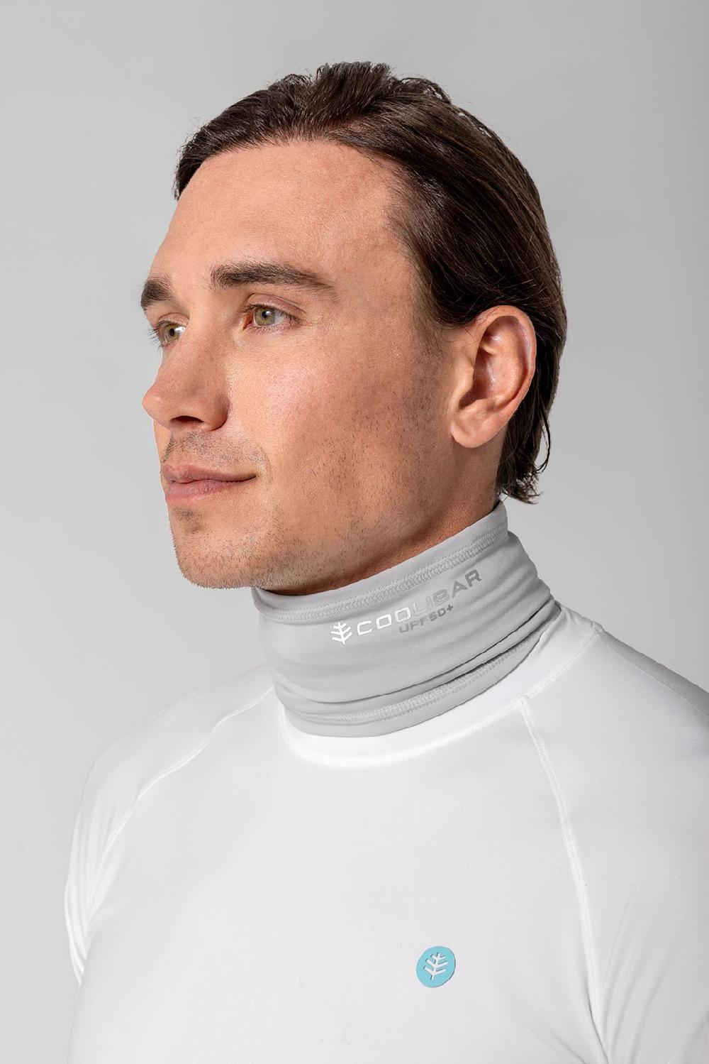 Coolibar Unisex Virasana Performance Sun Gaiter | Sleek Grey