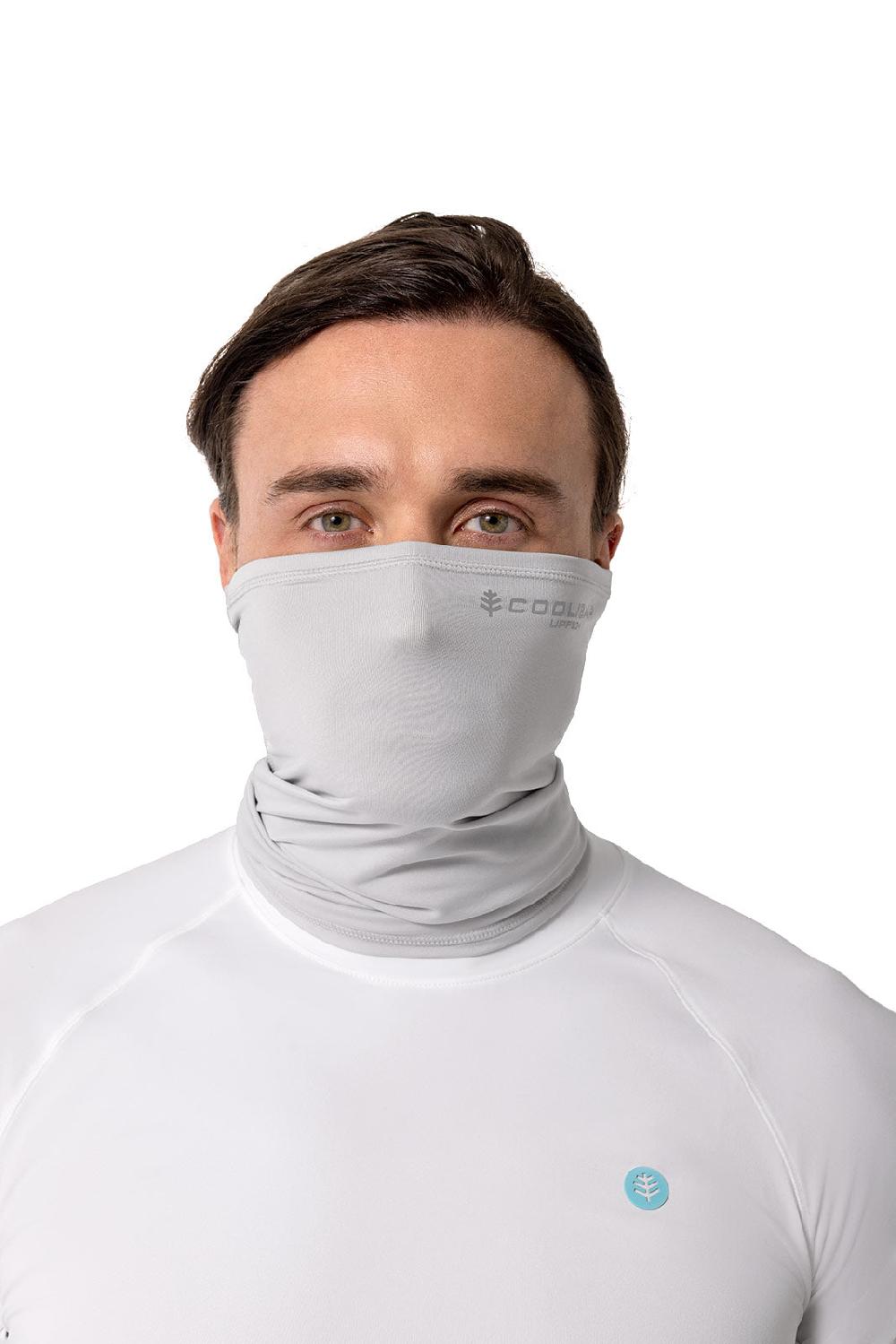 Coolibar Unisex Virasana Performance Sun Gaiter | Sleek Grey