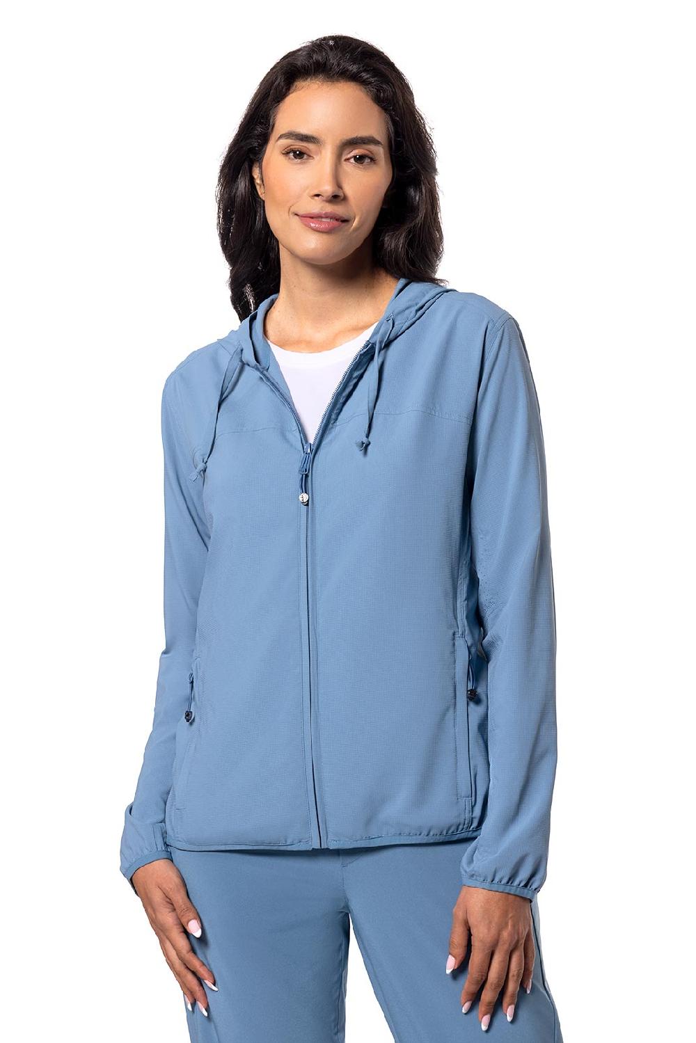 Coolibar Women's Arcadian Packable Sunblock Jacket | Blue Dusk