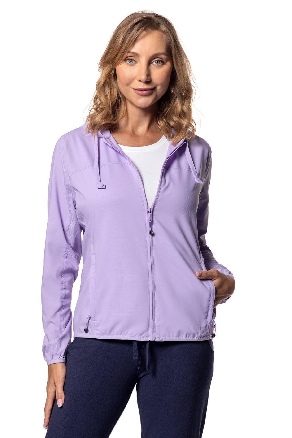 Coolibar Women's Arcadian Packable Sunblock Jacket | Lavendula