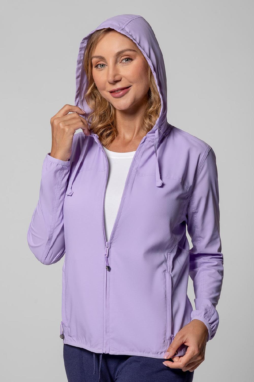 coolibar Women's Arcadian Packable Sunblock Jacket | Lavendula