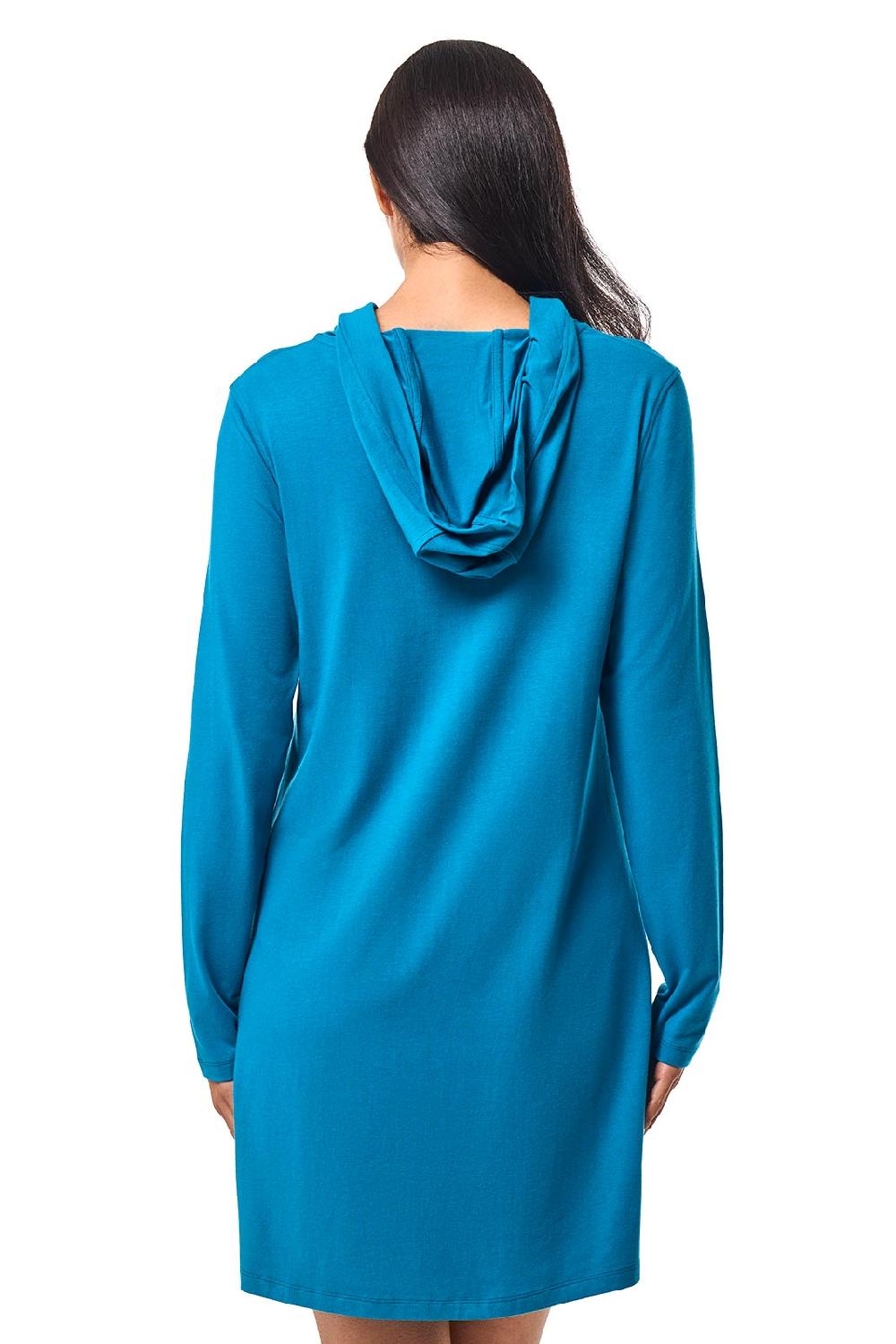 Coolibar Women's Catalina Beach Cover-Up Dress | Bluejay