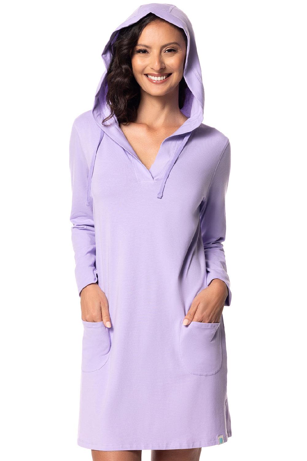 Coolibar Women's Catalina Beach Cover-Up Dress | Lavendula