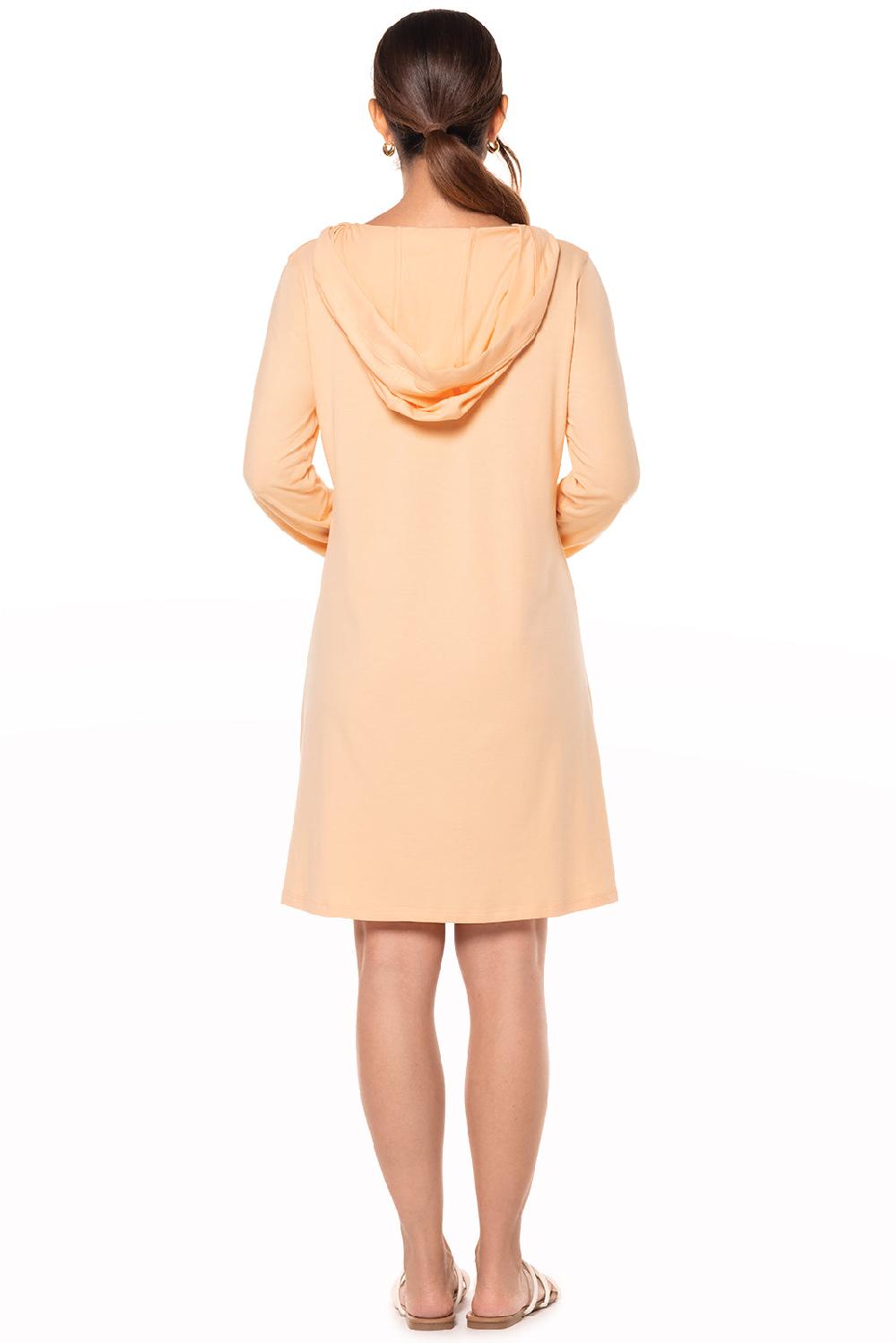 Coolibar Women's Catalina Beach Cover-Up Dress | Peach Fuzz