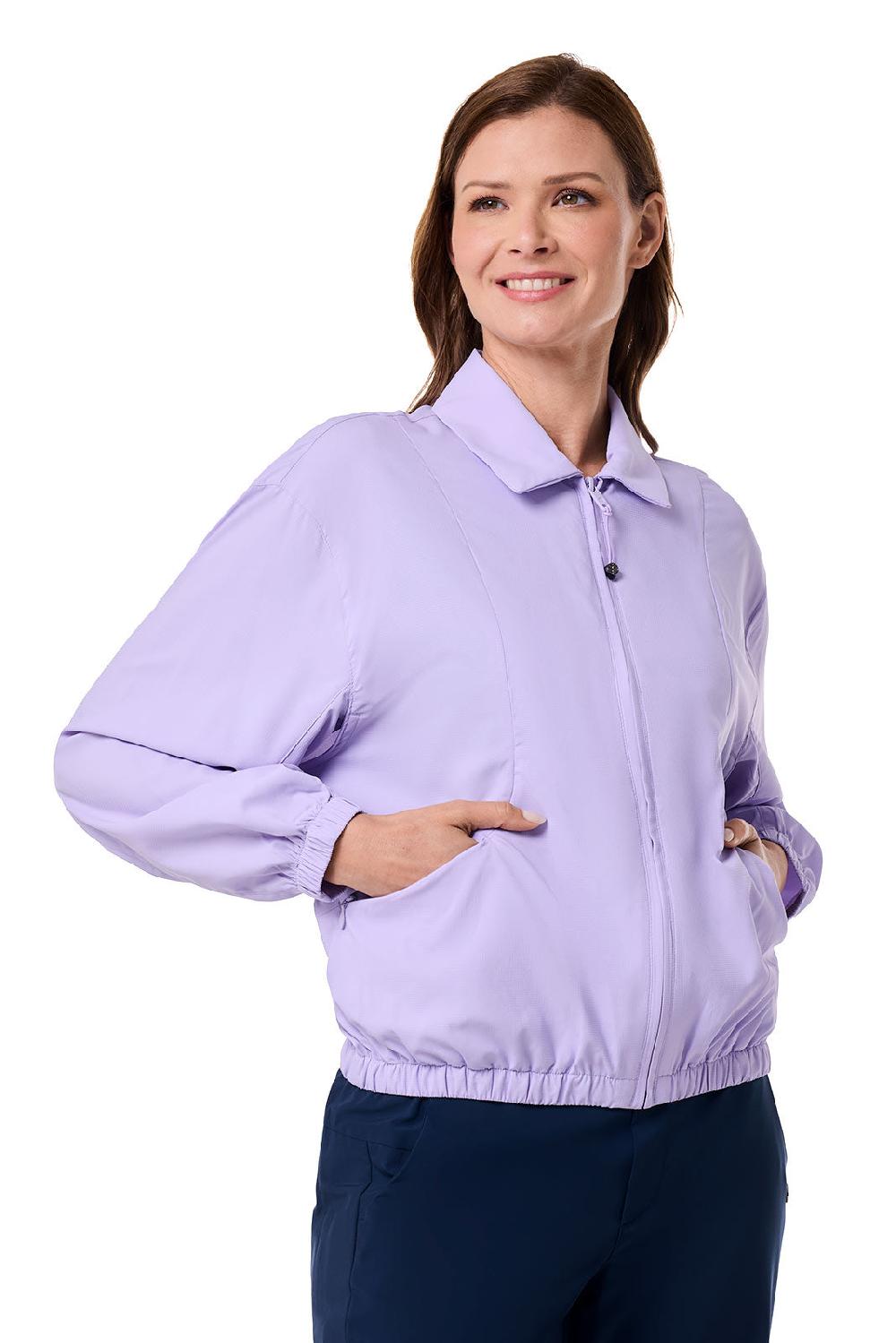 Coolibar Women's Destin Travel Windbreaker | Lavendula