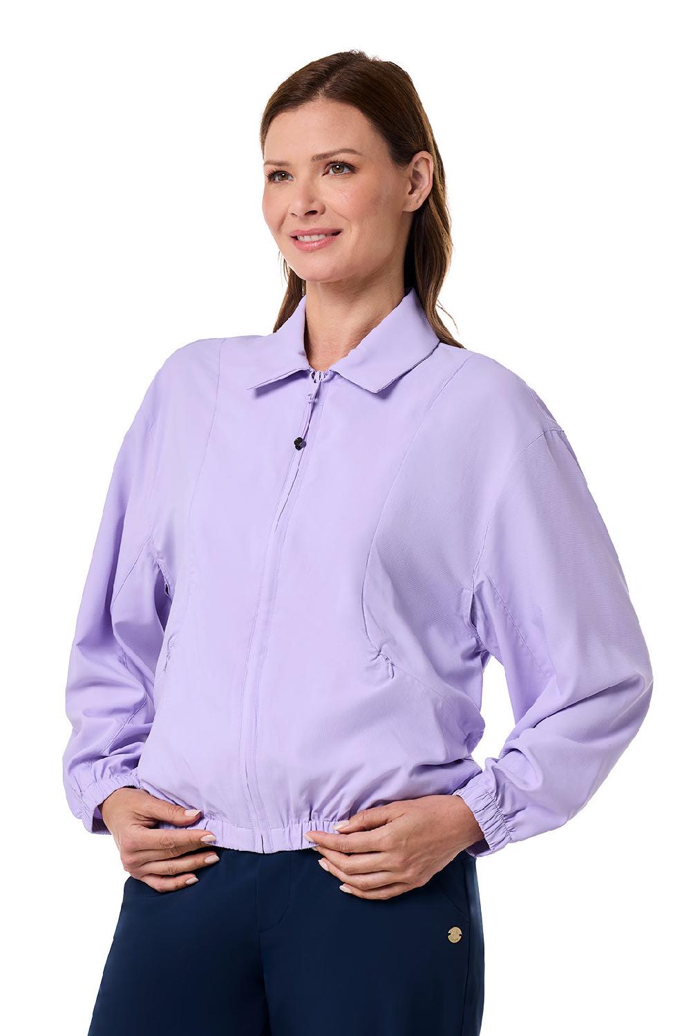 Coolibar Women's Destin Travel Windbreaker | Lavendula