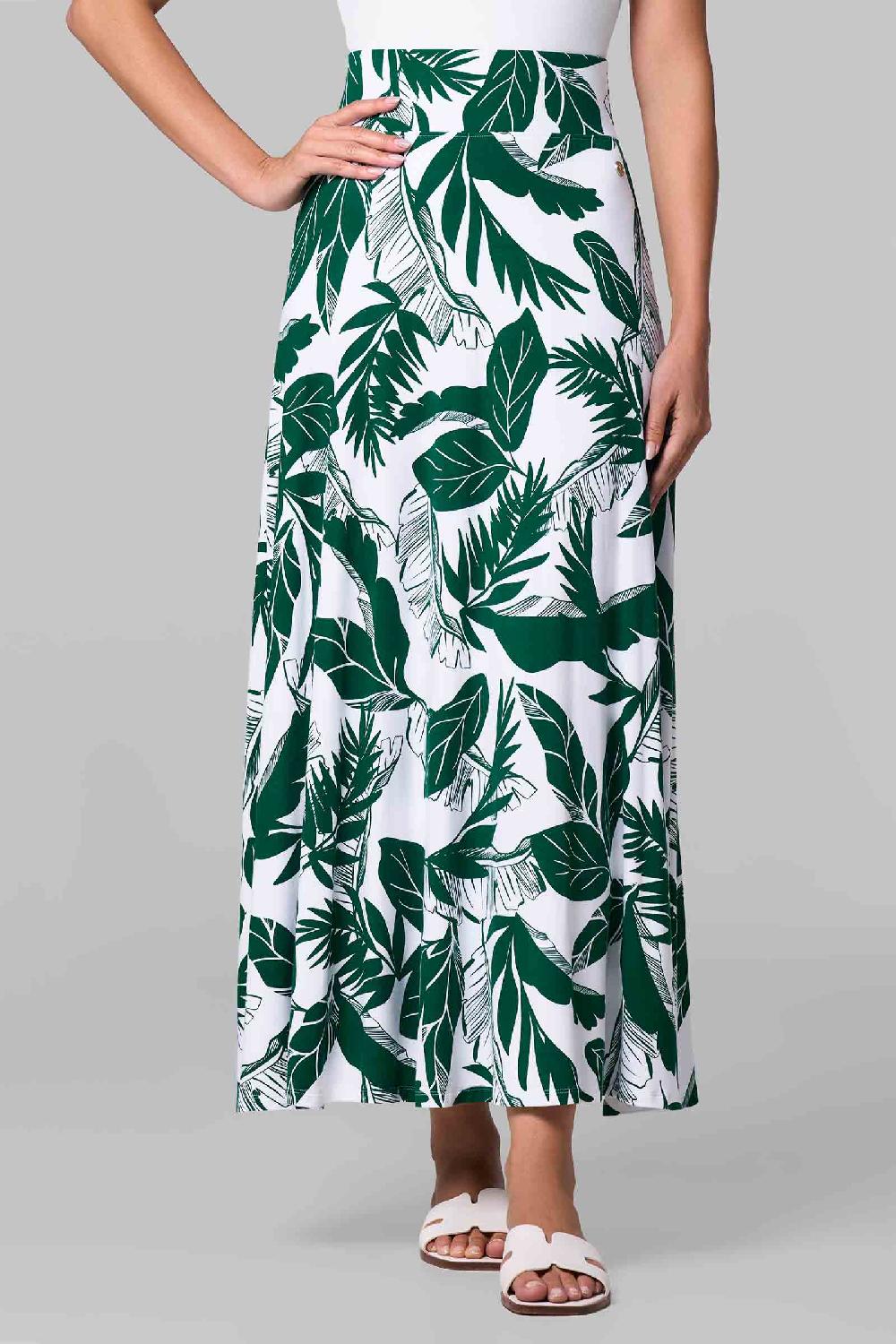 coolibar Women's Fabyan Maxi Skirt | Eden Palm Paradise