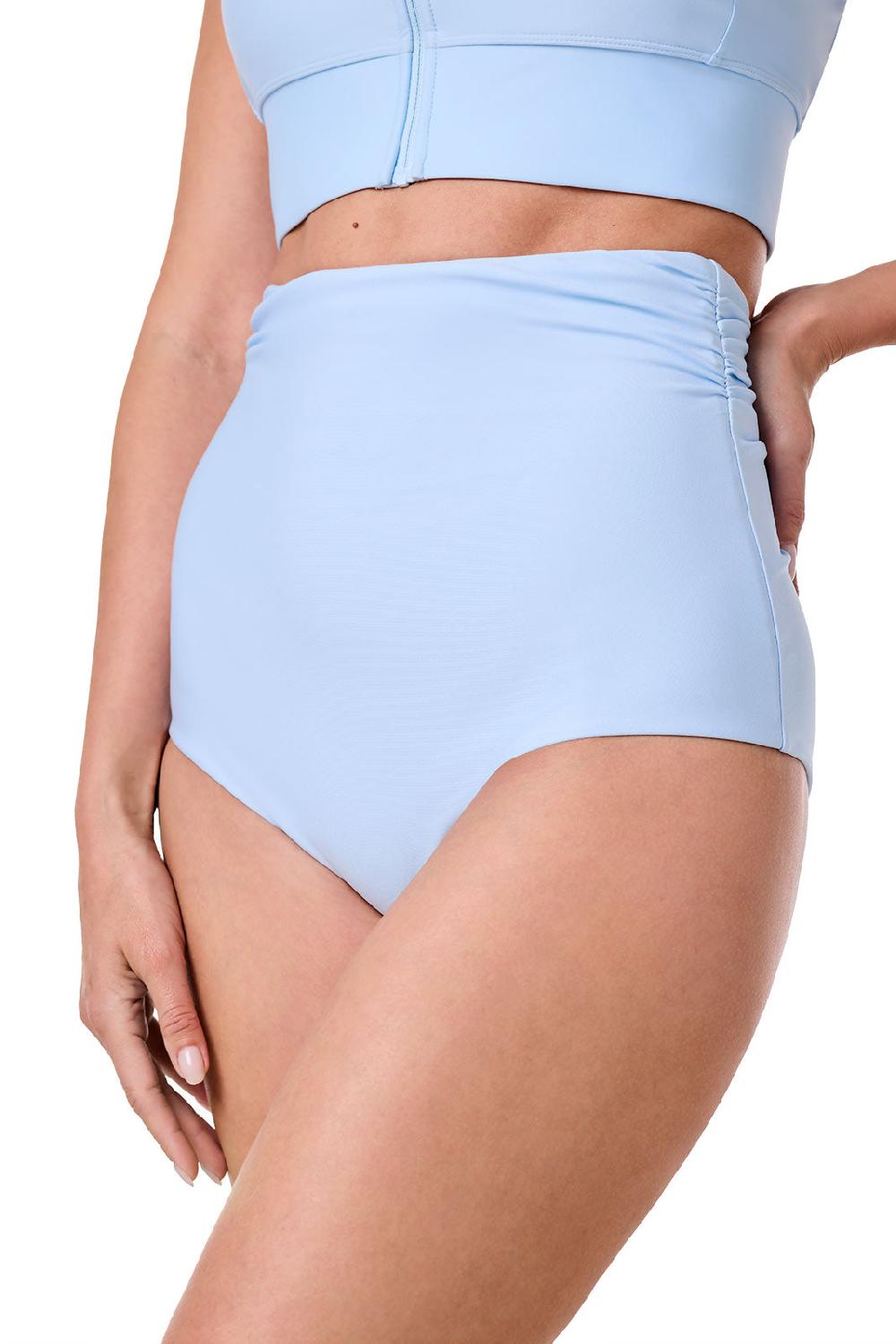 Coolibar Women's Golden Isles Ultra High Rise Swim Bottom | Skyride
