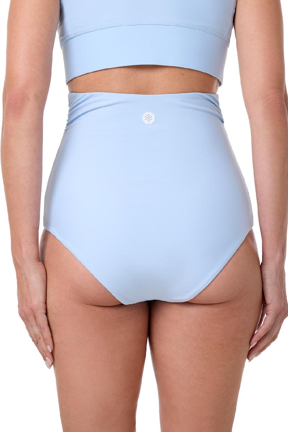 Coolibar Women's Golden Isles Ultra High Rise Swim Bottom | Skyride
