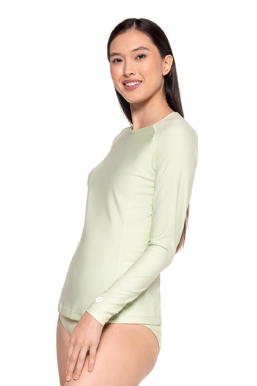 Coolibar Women's Hightide Long Sleeve Swim Shirt | Seedling