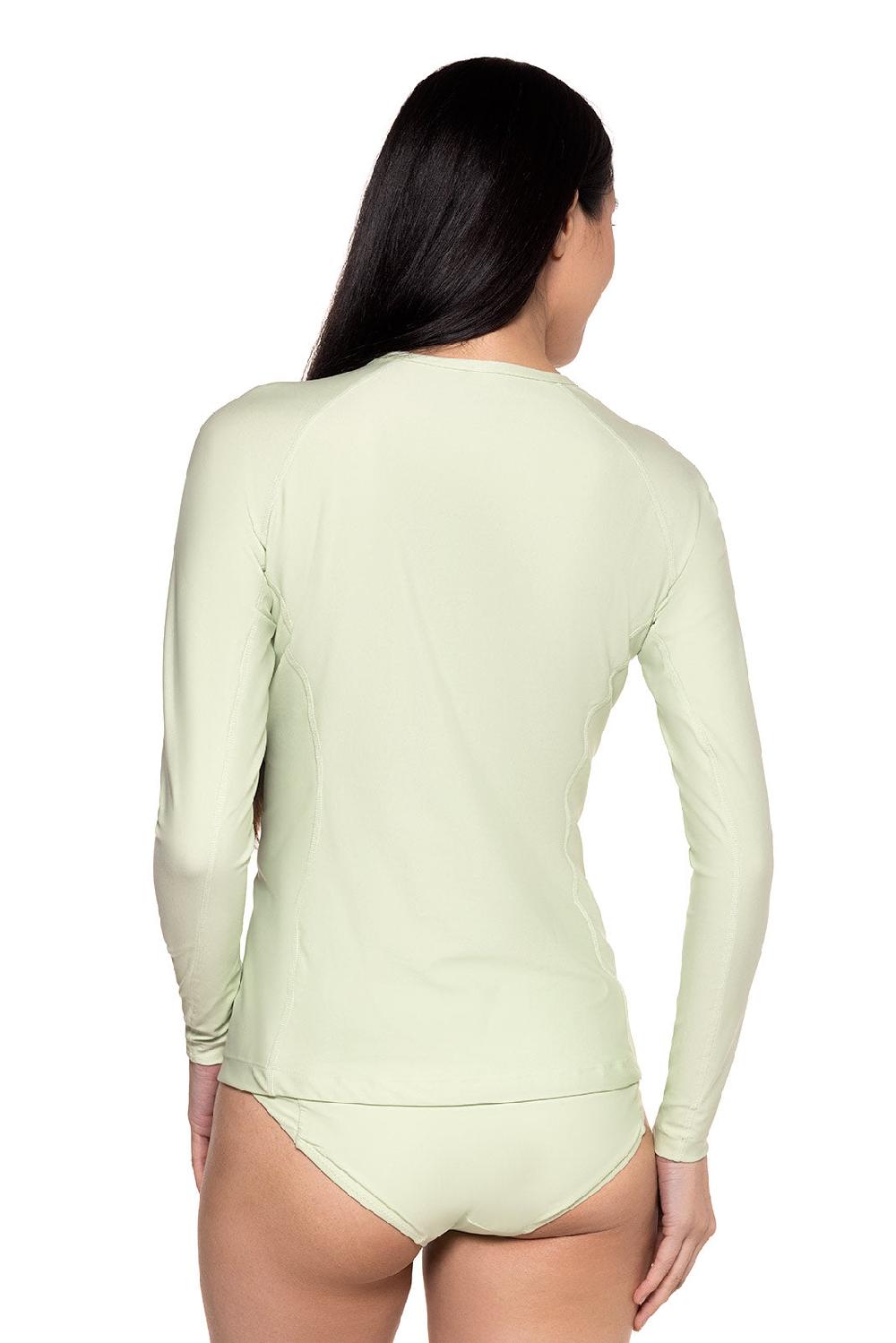 Coolibar Women's Hightide Long Sleeve Swim Shirt | Seedling