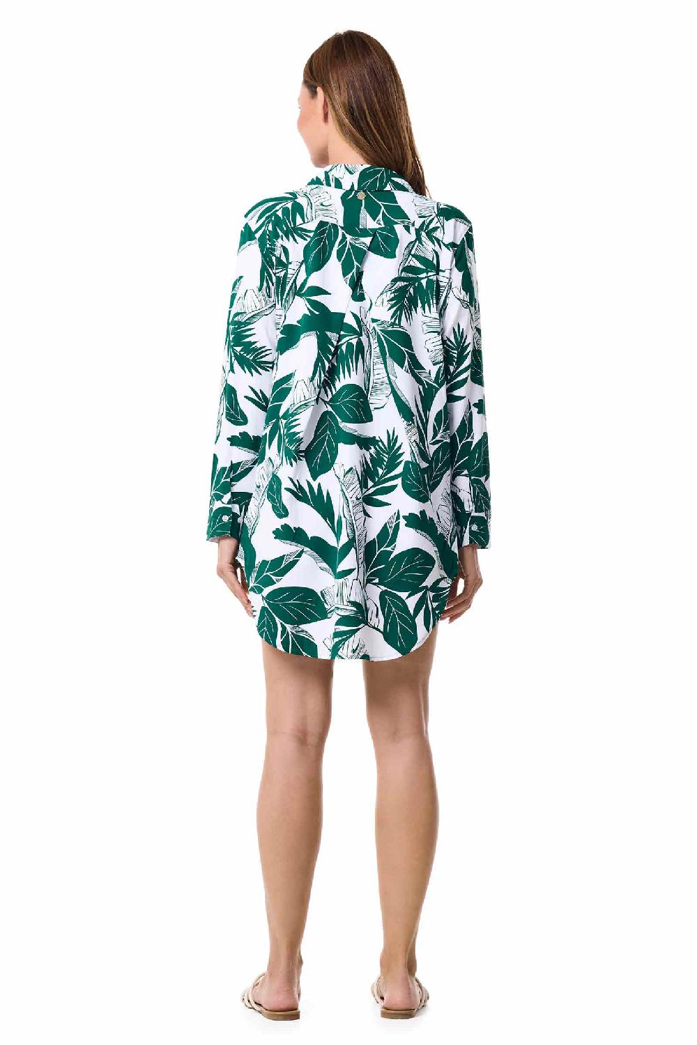 Coolibar Women's Koesta Cover-Up | Eden Palm Paradise